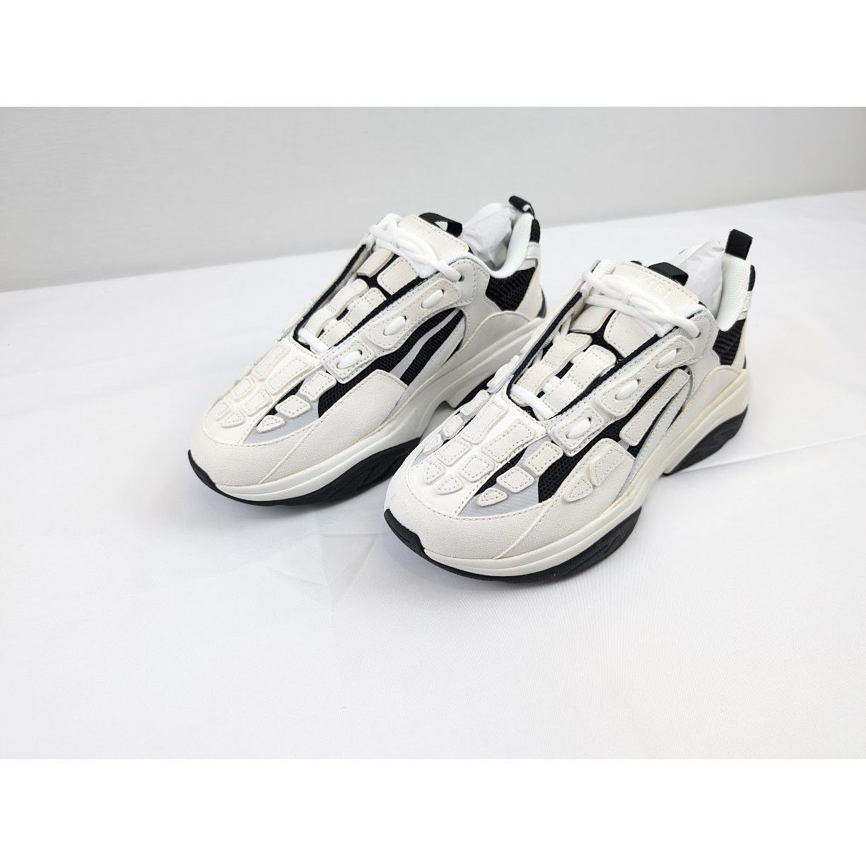 Amiri o1rshd1 Q:2 / Bone Runner in Black / White Size US 8 / EU 41 - 19 Thumbnail