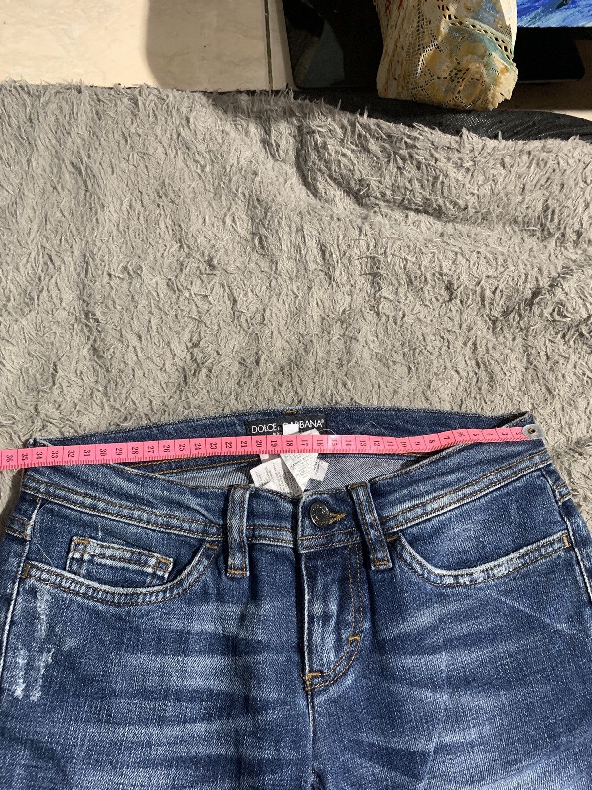Dolce & Gabbana DOLCE GABBANA GRILY JEANS PANTS WOMAN Size 35" - 13 Thumbnail