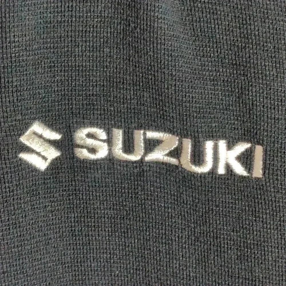 Vintage Suzuki Navy Blue Polo Shirt w embroidered Logo and white Size US XL / EU 56 / 4 - 2 Thumbnail