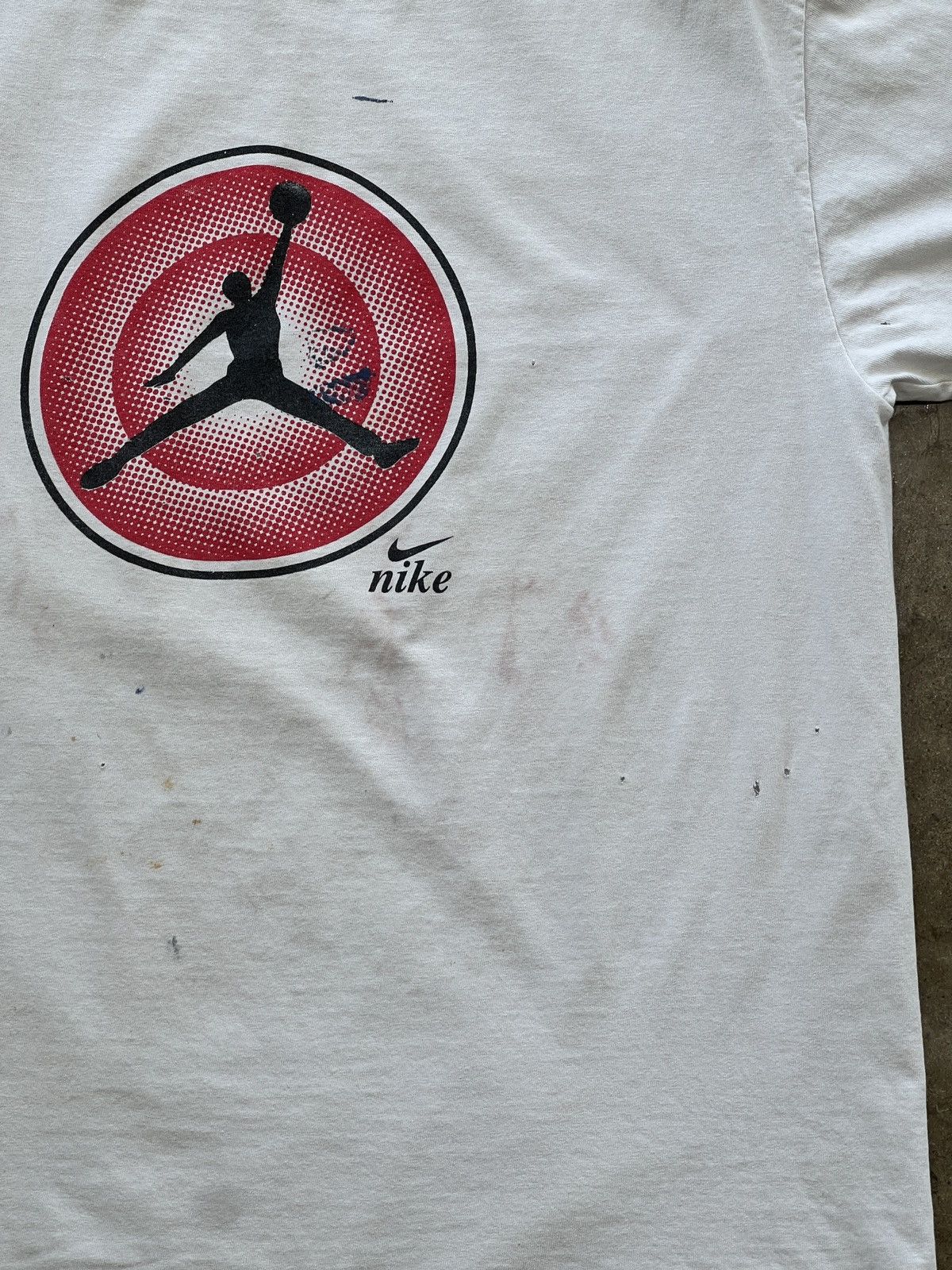 Jordan Brand Vintage 90s Nike Michael Jordan Parking Lot Oneita Tag Large Size US L / EU 52-54 / 3 - 5 Thumbnail