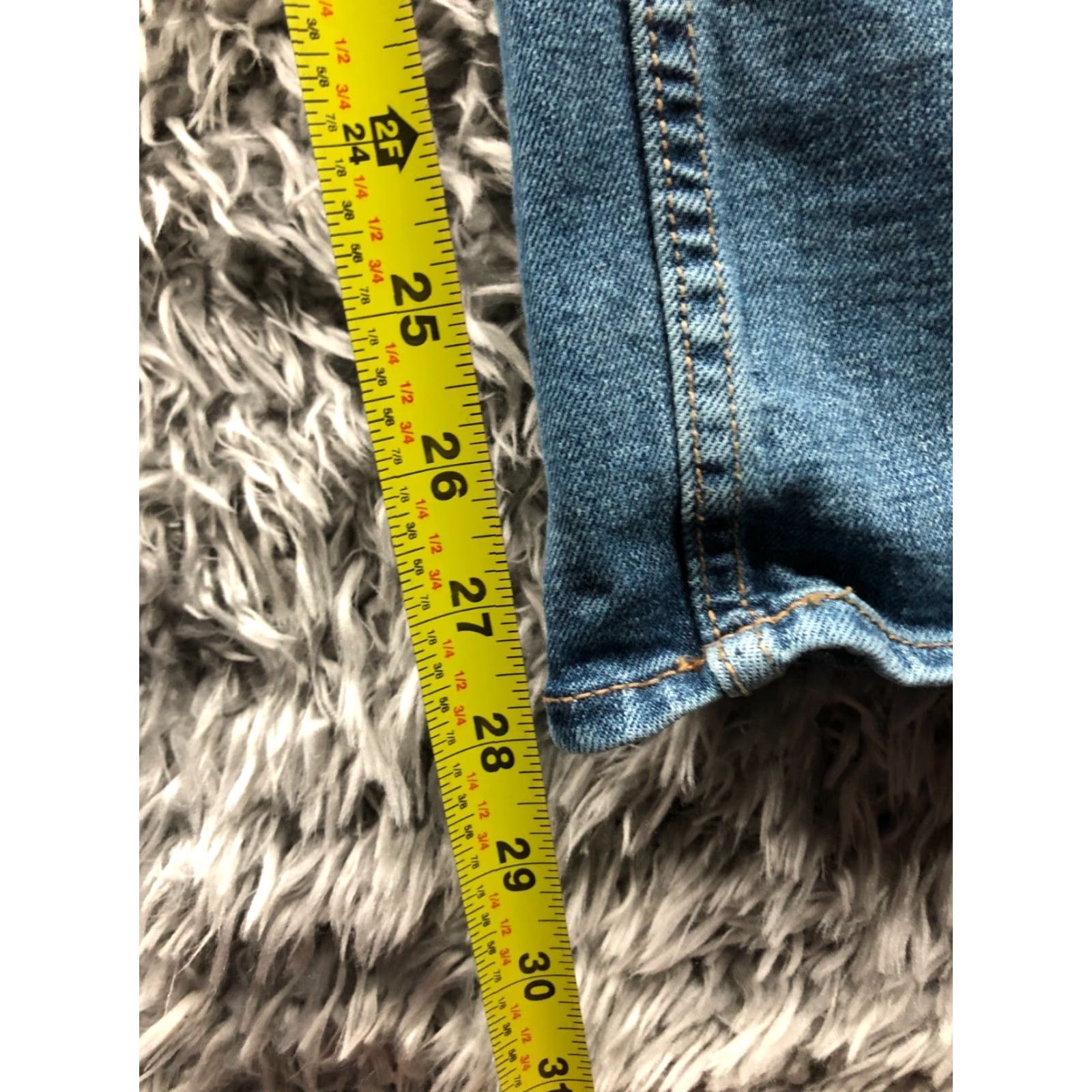 Old Navy Old Navy Jeans Mens 42x30 Mid Rise Straight Leg Medium Wash Blue Size US 42 / EU 58 - 3 Thumbnail