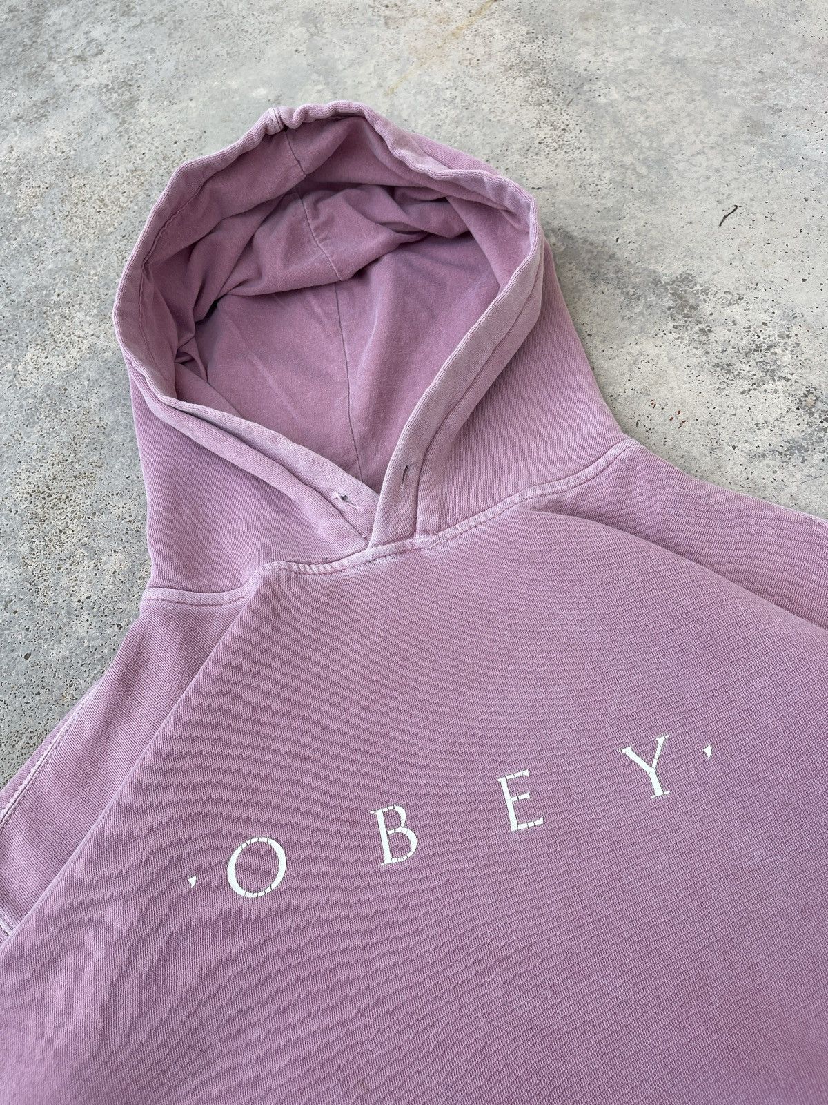 Obey × Vintage Vintage Obey Pullover Hoodie Size US XL / EU 56 / 4 - 6 Thumbnail