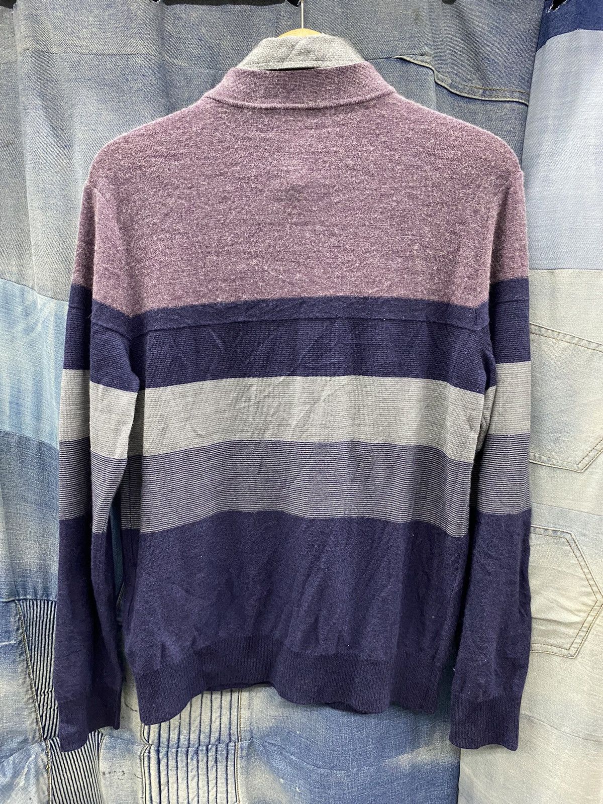 If Six Was Nine × Japanese Brand × Le Grande Bleu (L.G.B.) crazy double layer knitted rare bruno baffi Size US M / EU 48-50 / 2 - 6 Thumbnail