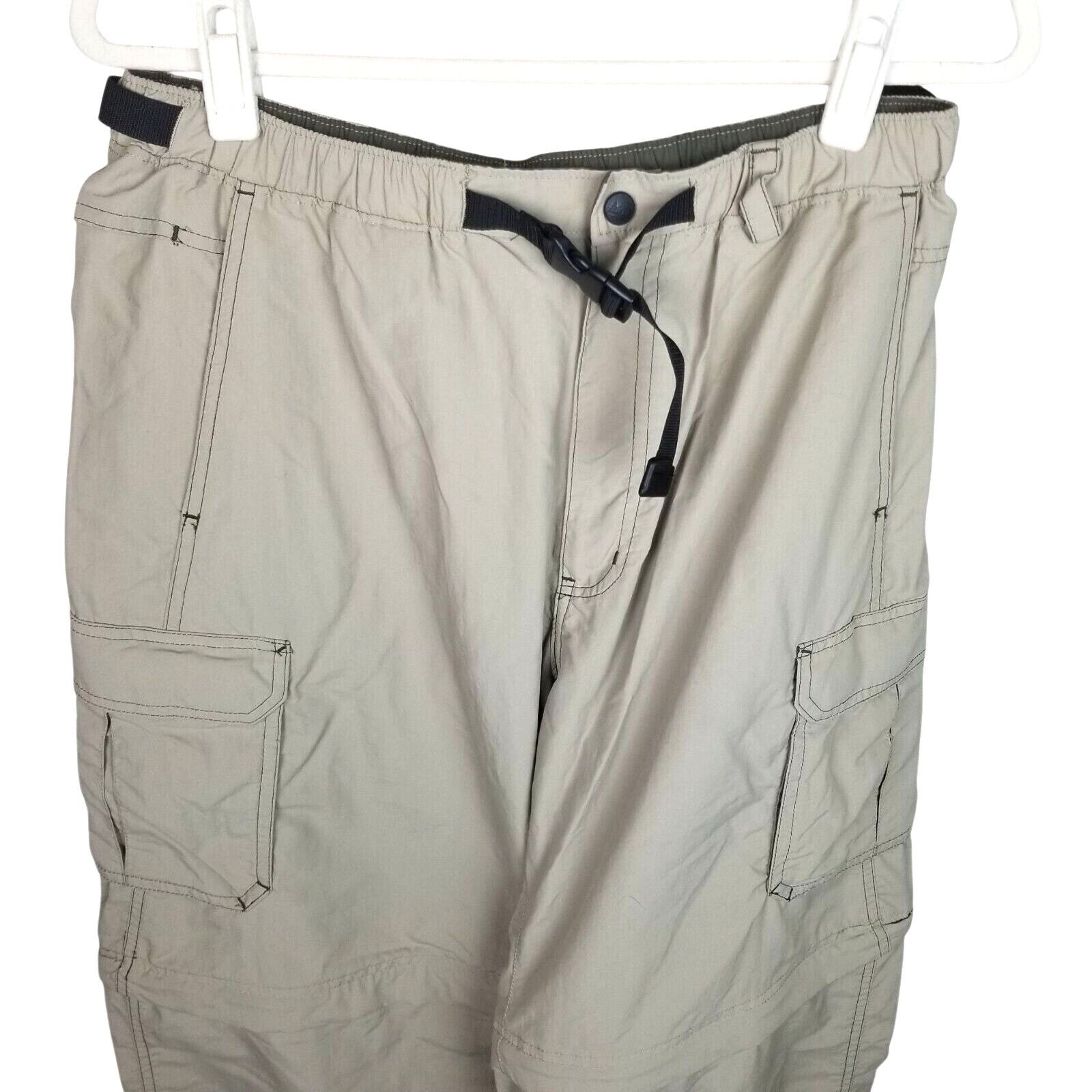 Rei REI Mens Convertible Hiking Cargo Pants L Gorpcore Granola Size US 30 / EU 46 - 2 Thumbnail