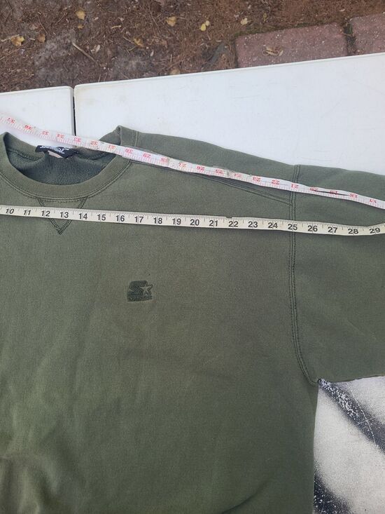 Starter Vintage Starter Crewneck Sweatshirt 90s Heavyweight Size US XL / EU 56 / 4 - 12 Thumbnail
