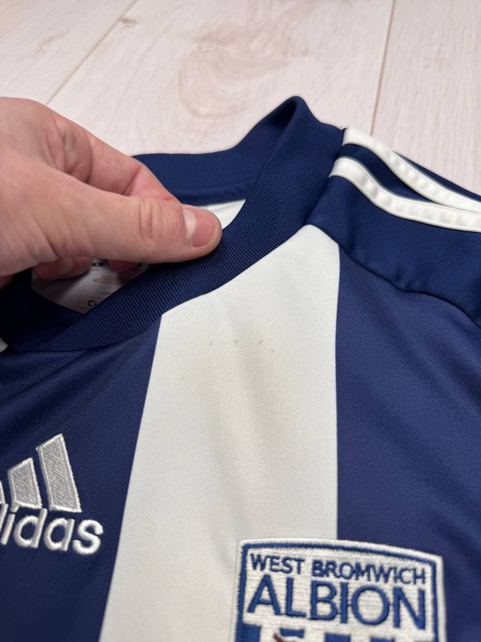 Adidas West Bromwich Albion 2012-13 Football Longsleeve Jersey Size US XL / EU 56 / 4 - 7 Thumbnail