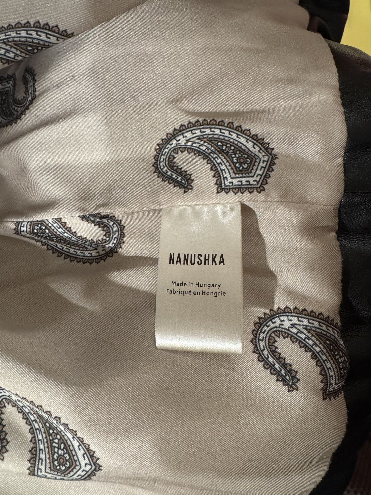Nanushka Nanushka Hide Faux Leather Black Puffer Jacket Size M / US 6-8 / IT 42-44 - 15 Thumbnail