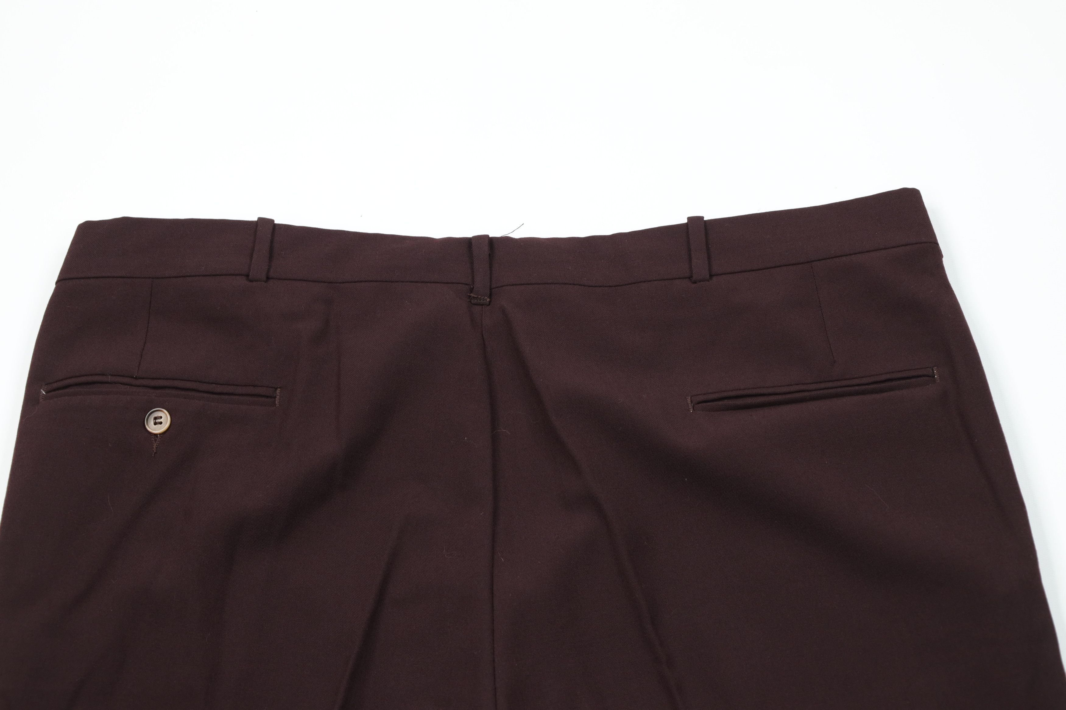 Vintage Vintage 70s Streetwear Gabardine Wide Leg Chino Pants Purple Size US 40 / EU 56 - 11 Thumbnail