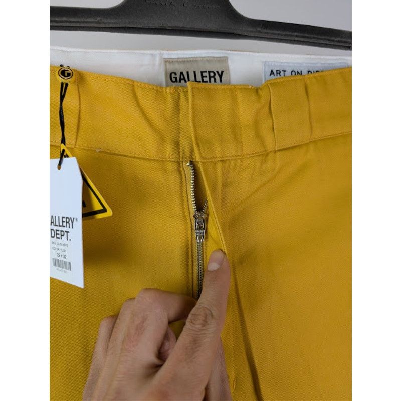 Gallery Dept. o1rshd1 LA Chino Flares Pants in Yellow Size US 32 / EU 48 - 7 Thumbnail