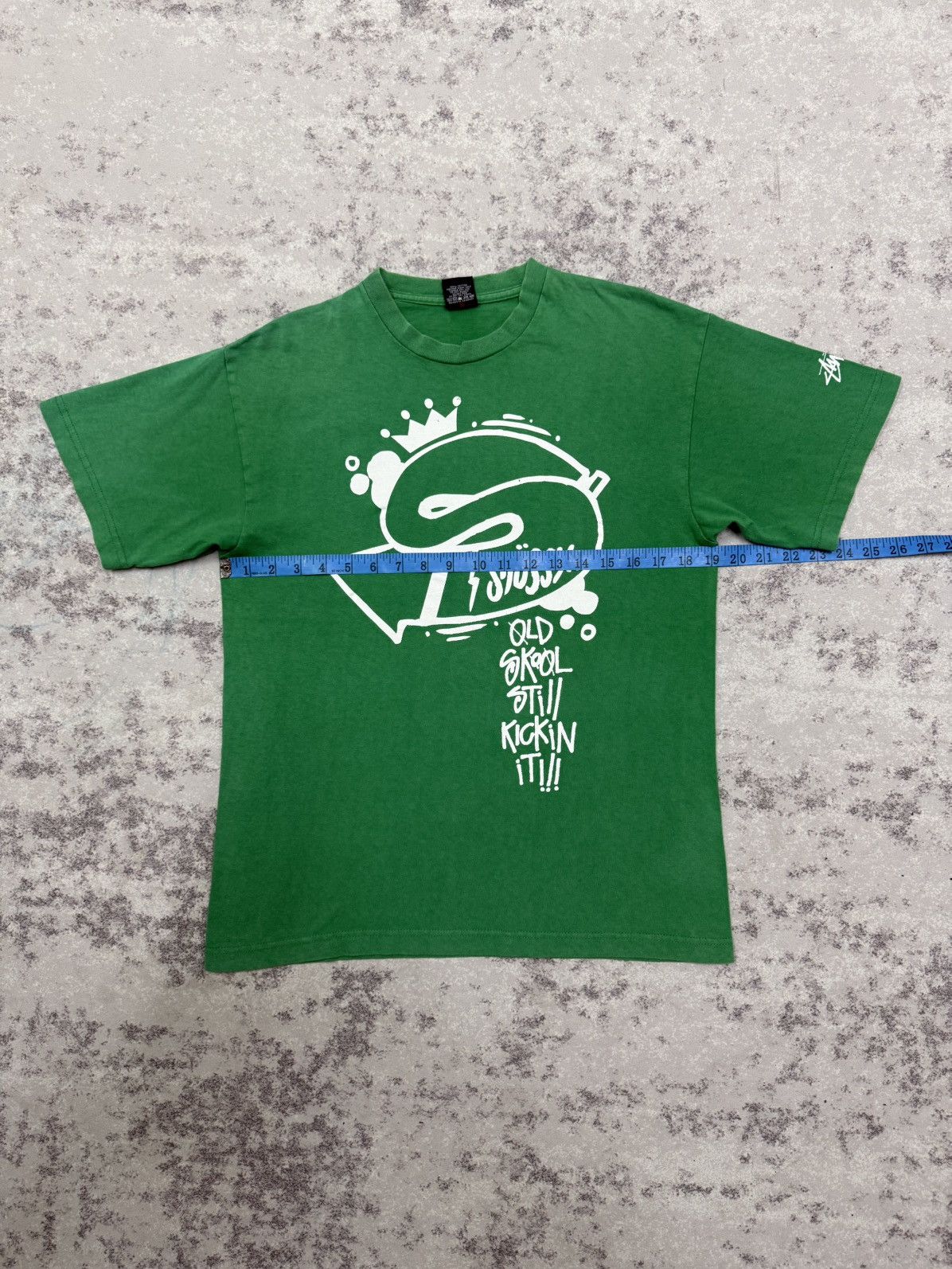 Stussy VINTAGE STUSSY OLD SKOOL STILL KICKIN IT GRAPHIC TSHIRT Size US M / EU 48-50 / 2 - 15 Thumbnail