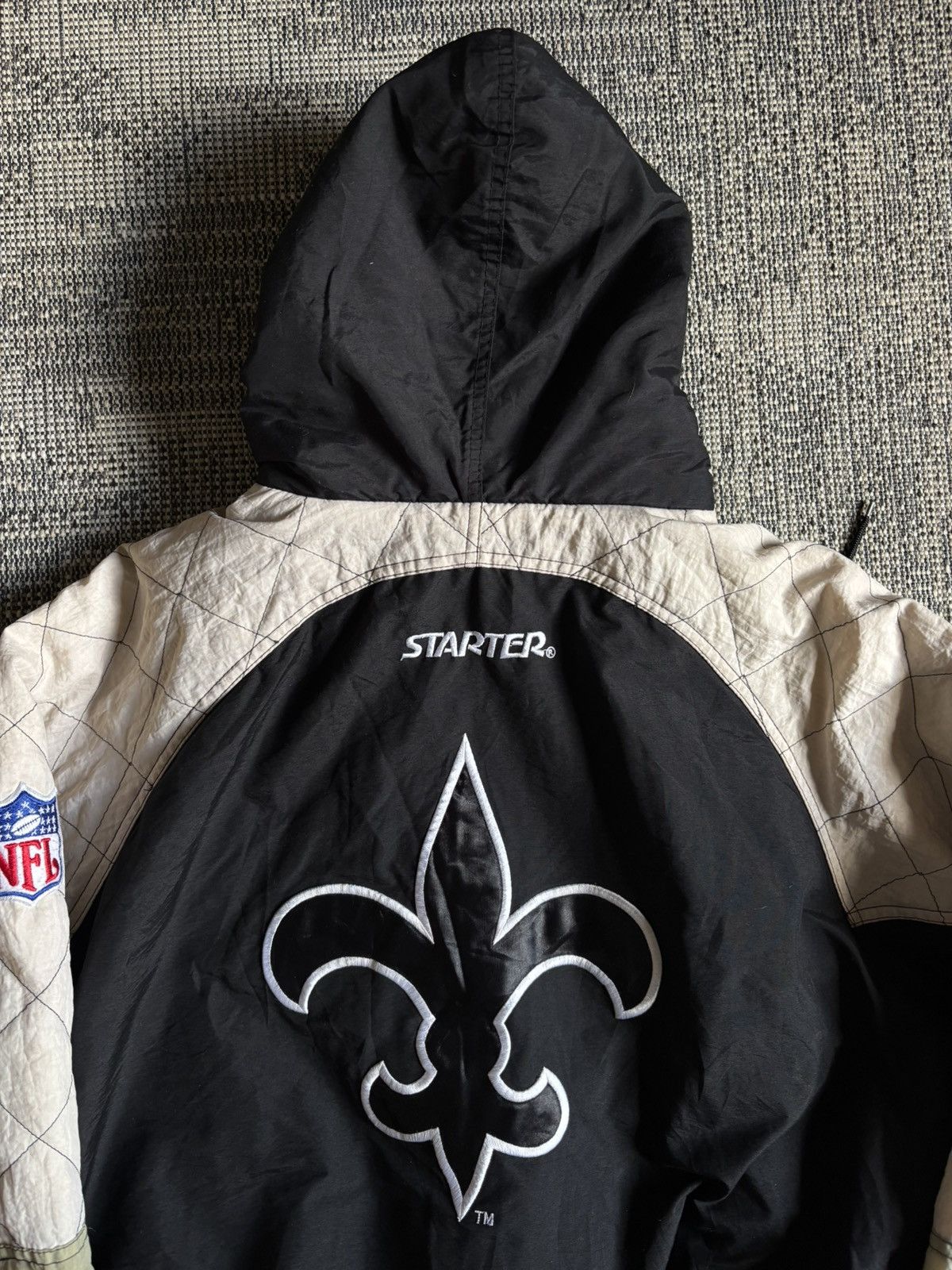 Starter Starter Vintage NFL New Orleans Saint Jacket Size US XL / EU 56 / 4 - 3 Thumbnail