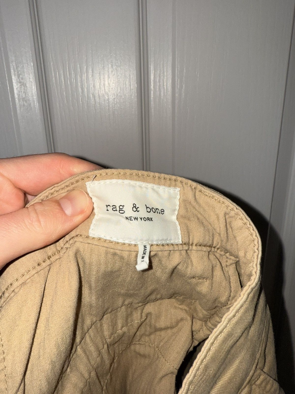 Rag & Bone RAG & BONE Fit 2 Beige Chino Pants Size US 31 - 4 Thumbnail