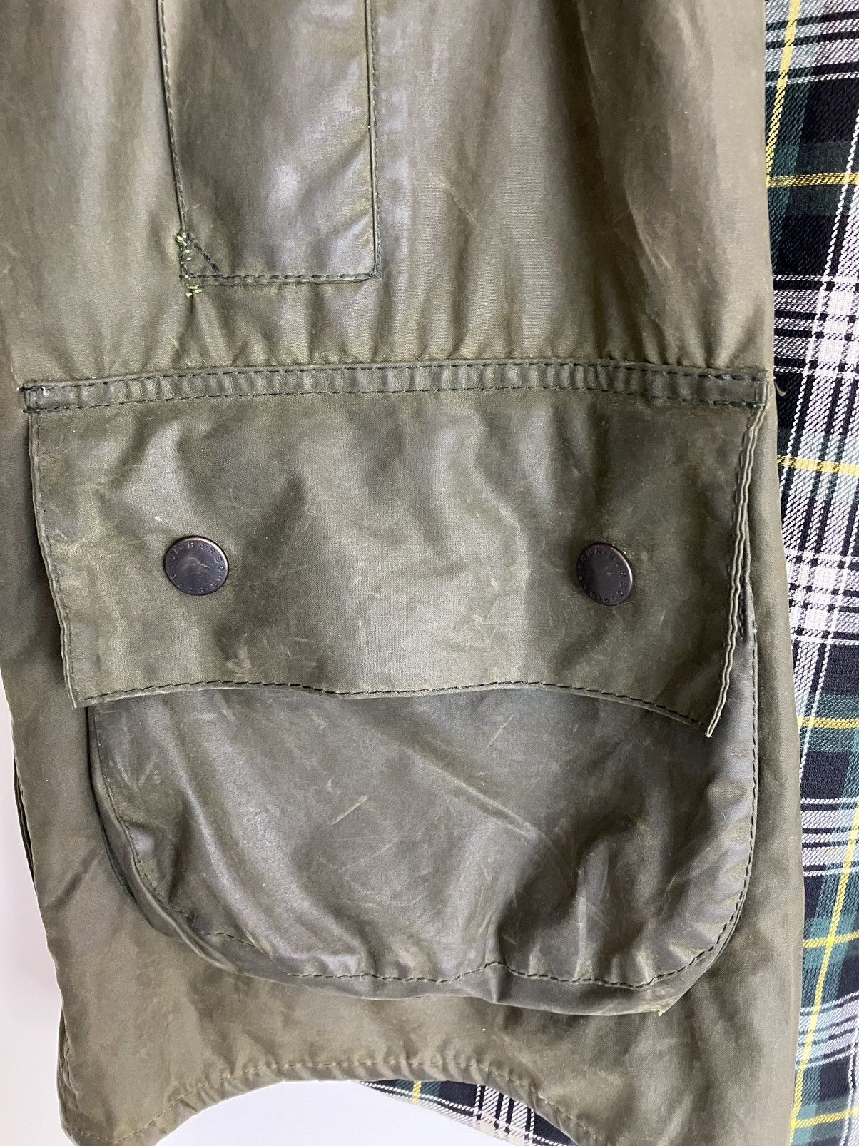 Barbour Vintage Barbour Original Beaufort - Thornproof waxed cotton Size US M / EU 48-50 / 2 - 15 Thumbnail