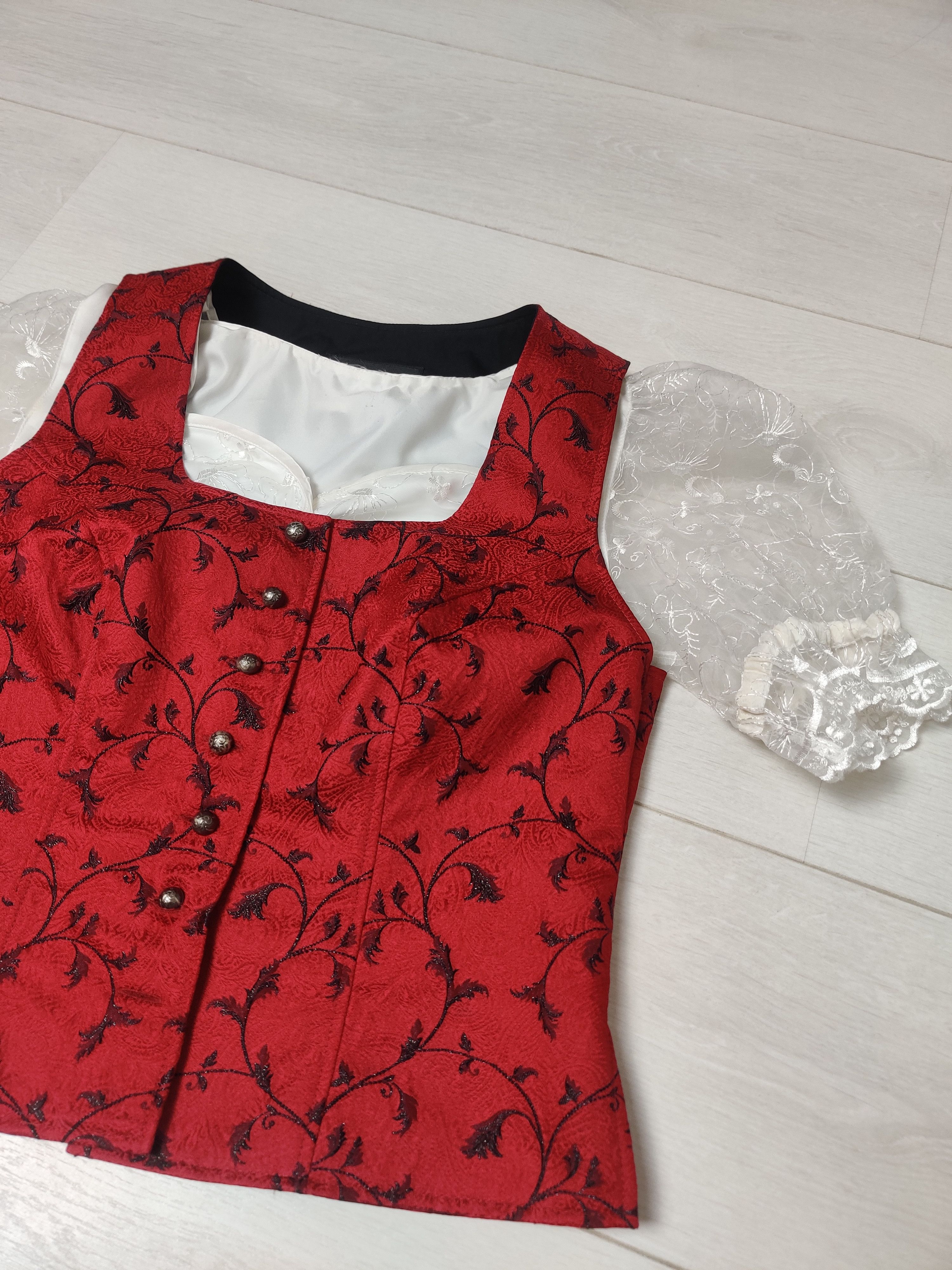 Other Kaiser Franz Josef dirndle bodice made in Austria Size XS / US 0-2 / IT 36-38 - 3 Thumbnail