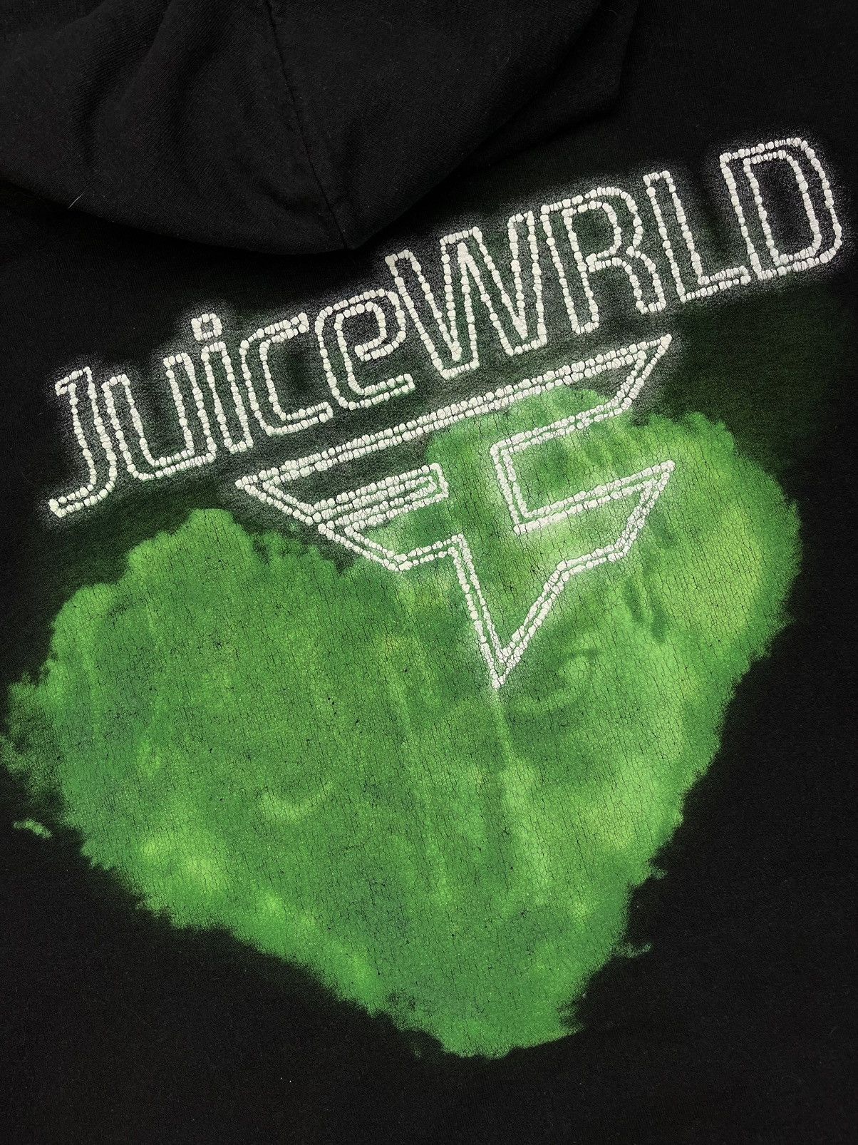 Rap Tees × Vintage Vintage Juise World Legends Never Die Black Hoodie Y2K Size US L / EU 52-54 / 3 - 4 Thumbnail