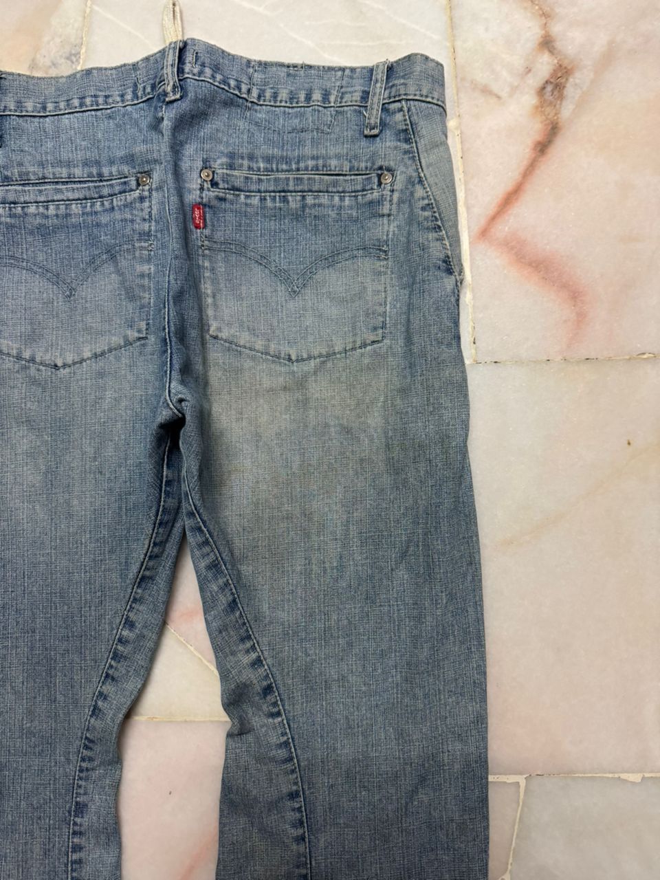 Levi's Vintage 2000s Levi’s Engineered Jeans Rusty Faded Denim Jean Size US 31 - 16 Thumbnail