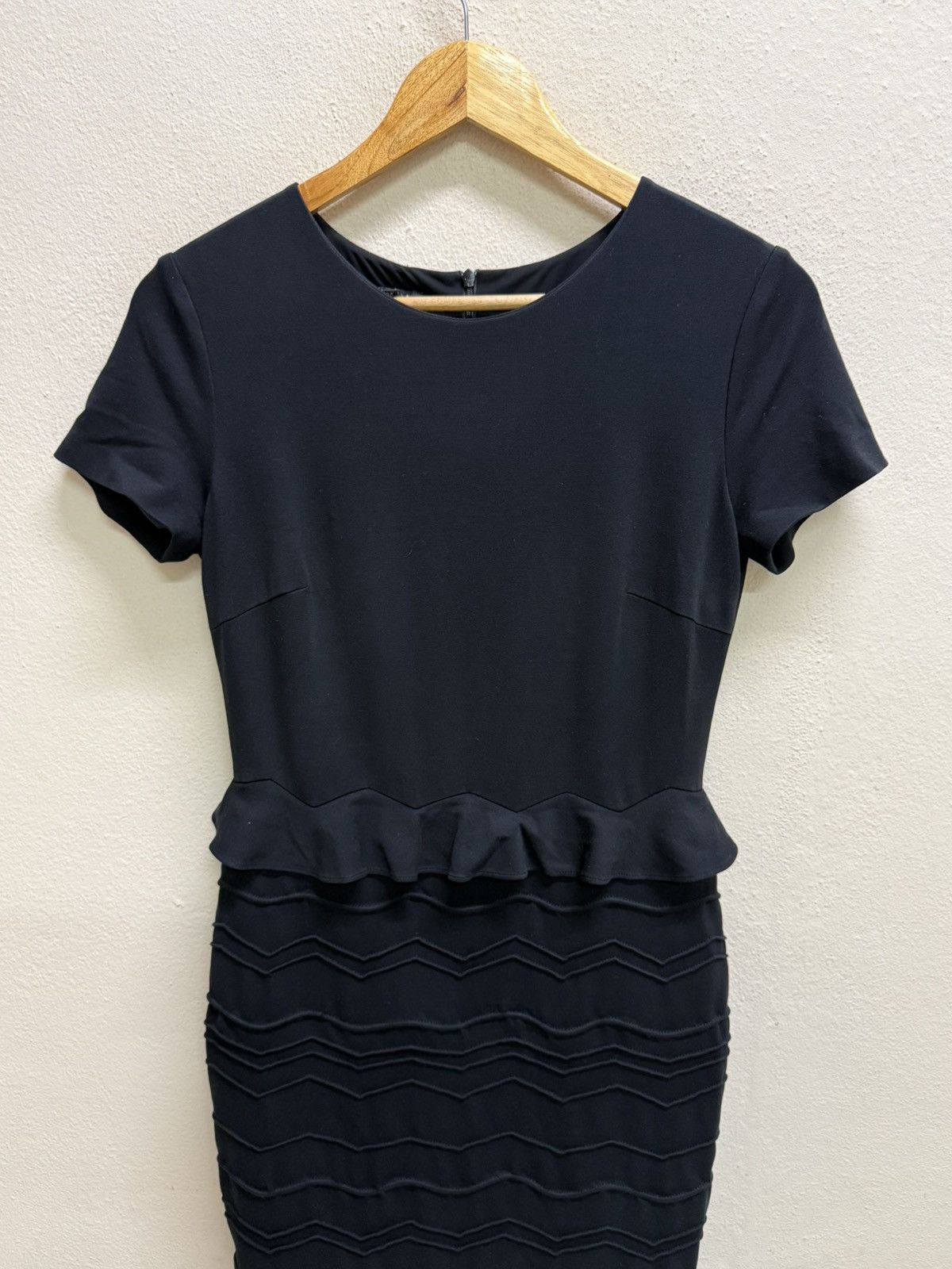 Escada Escada peplum dress with a chevron- pattern skirt Size S / US 4 / IT 40 - 19 Thumbnail