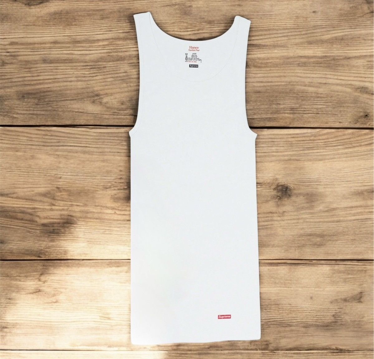 Supreme Supreme x Hanes Tank Tops L (3 Pack) white Size US L / EU 52-54 / 3 - 1 Thumbnail