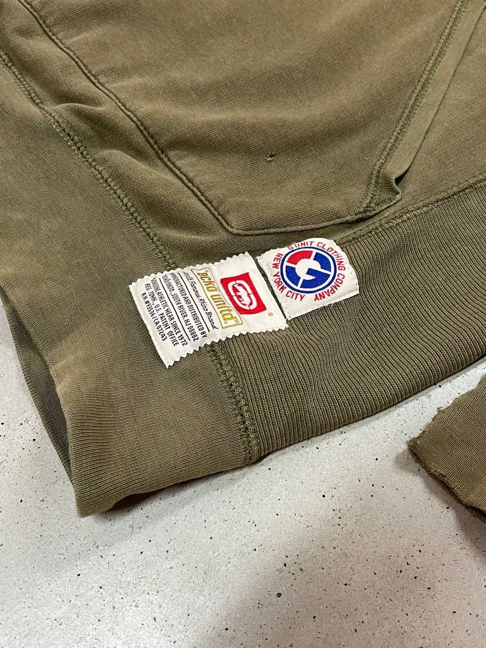Ecko Unltd. Thrashed Faded 90s Vintage 50Cent G Unit x Ecko Unltd Hoodie Size US L / EU 52-54 / 3 - 3 Thumbnail