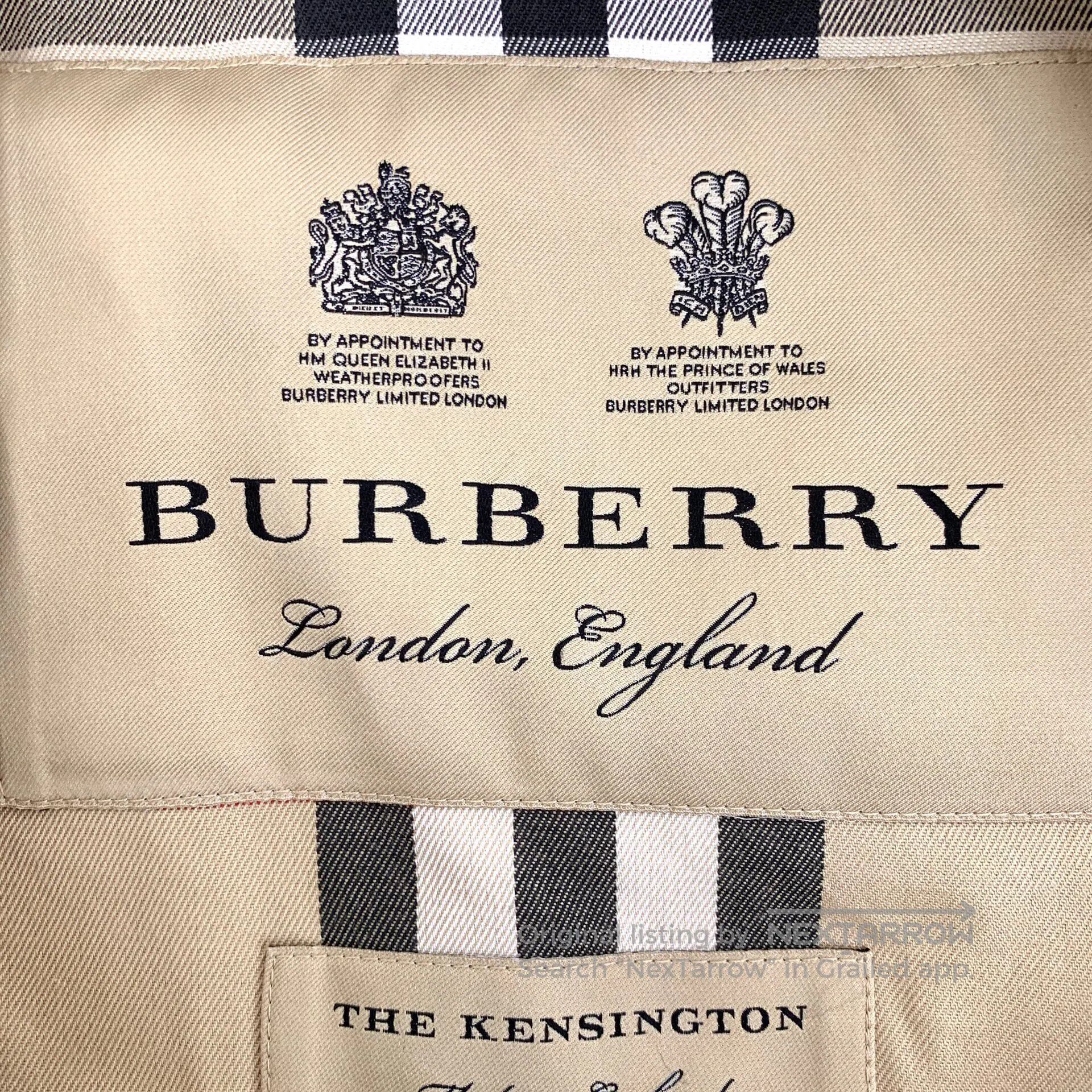 Burberry Burberry Brown Cotton Collar Double-breasted Long Sleeve B Size XS / US 0-2 / IT 36-38 - 5 Thumbnail