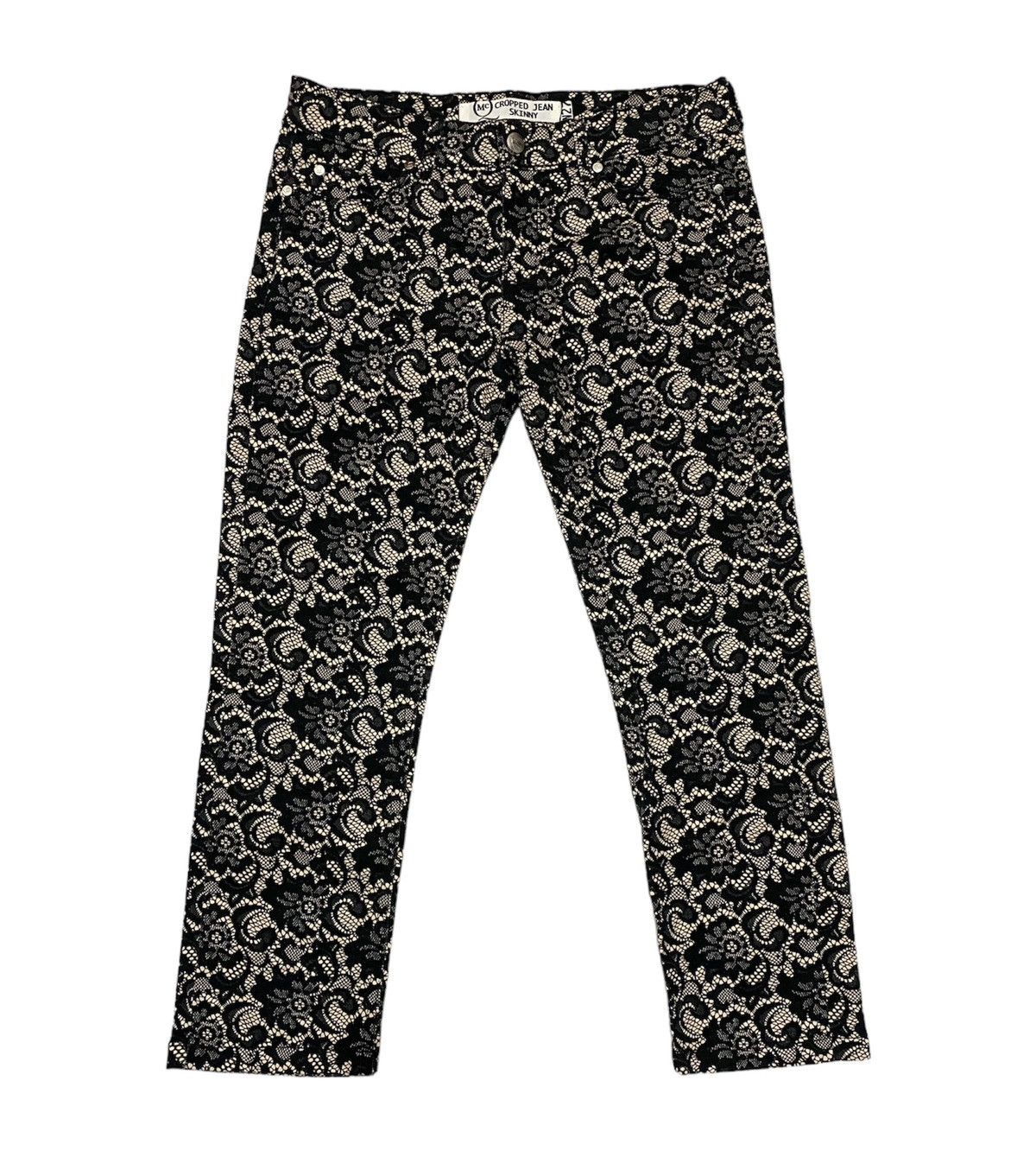 Alexander McQueen 🔥🔥💰💰Alexander Mcqueen MCQ Cropped Jean Skinny Size 29" - 3 Thumbnail