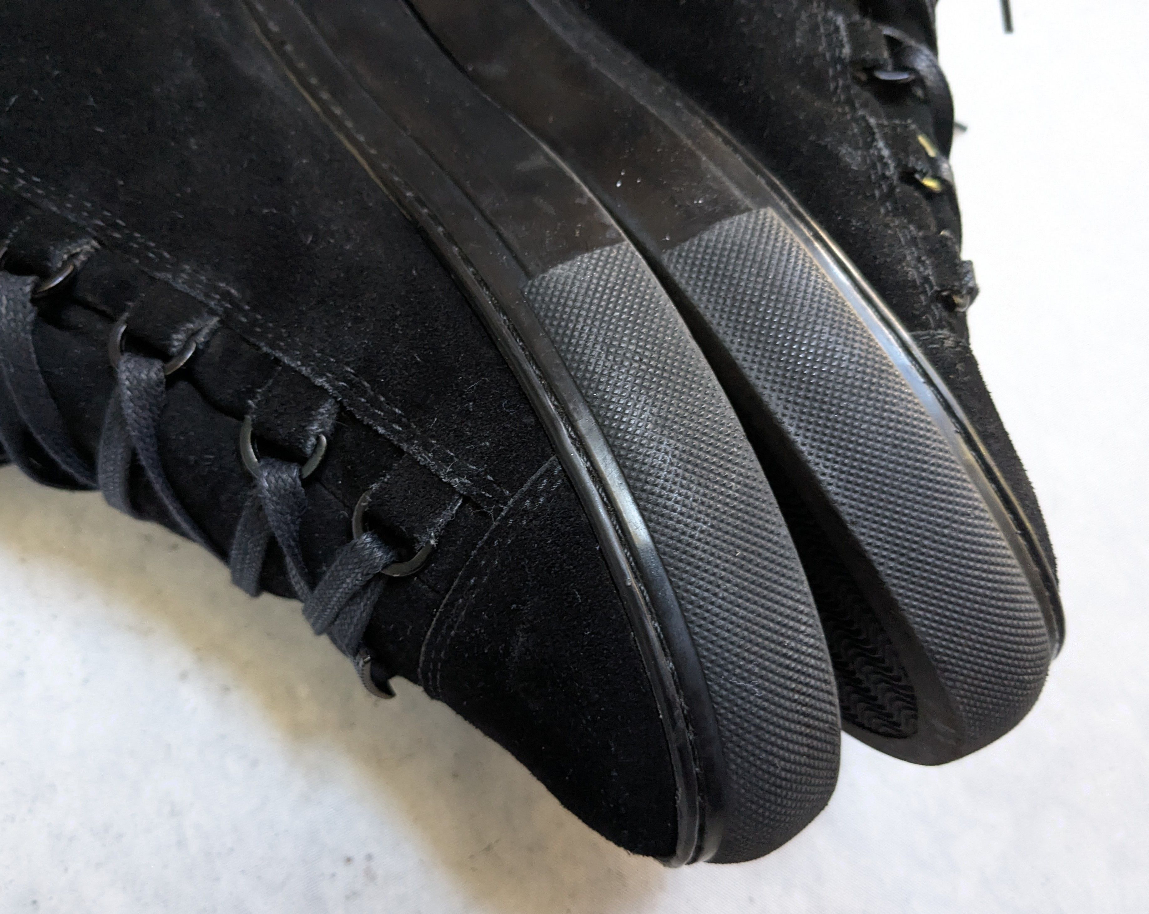 Balenciaga Balenciaga Arena Sneakers Black 10 High Tops Leather Suede Size US 10 / EU 43 - 9 Thumbnail