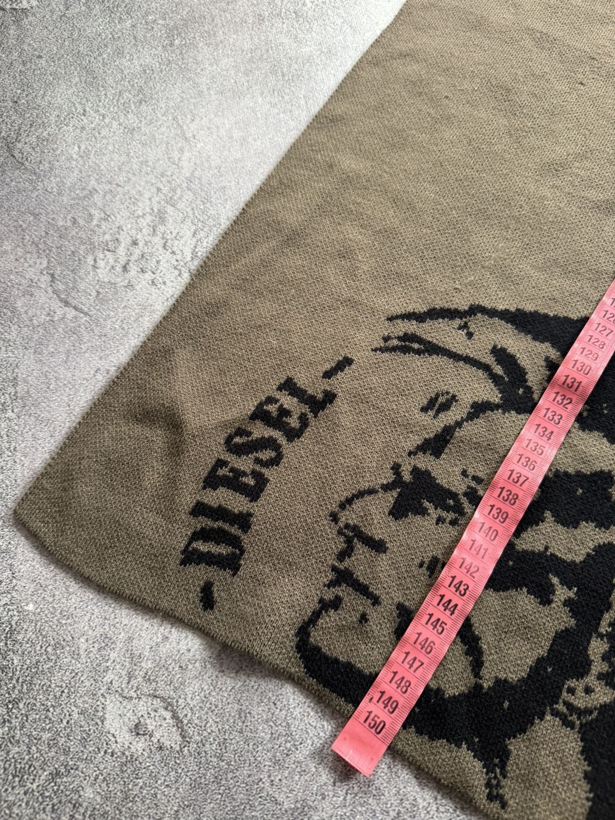 Diesel Diesel big logo scarves scarf 🧣 Avantgarde casual Size ONE SIZE - 12 Thumbnail