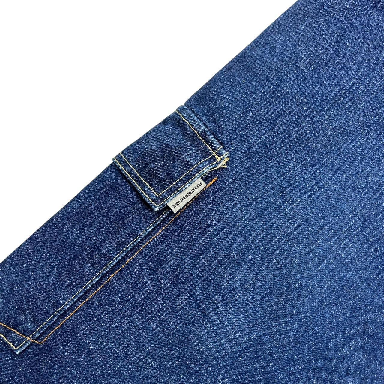 Rocawear Vintage Rocawear Baggy Denim Shorts / Jorts - Waist: 34” Size US 34 / EU 50 - 6 Thumbnail