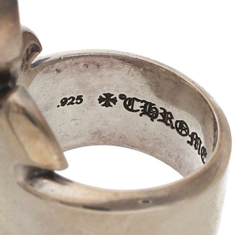Chrome Hearts Chrome Hearts Upright Flerknee Silver Ring Size ONE SIZE - 3 Thumbnail