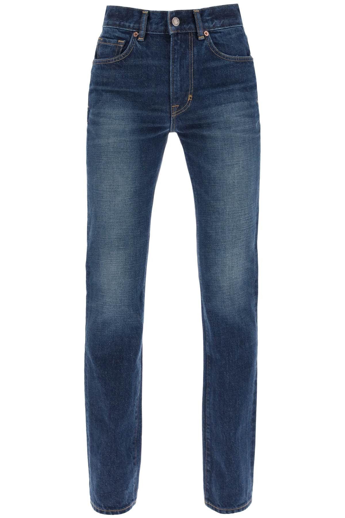 image of Tom Ford "jeans With Stone Wash Treatment in Mid Blue, Women's (Size 26)