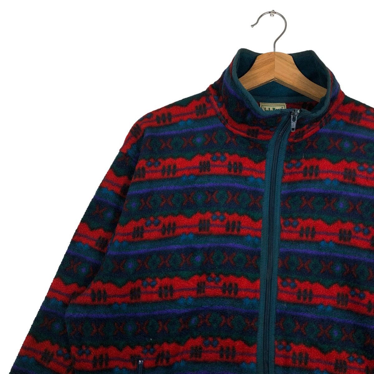 Japanese Brand 🔥VTG NATIVE NAVAJO BOMBER JACKET L.L.BEAN FREEPORT MAINE Size US M / EU 48-50 / 2 - 3 Thumbnail