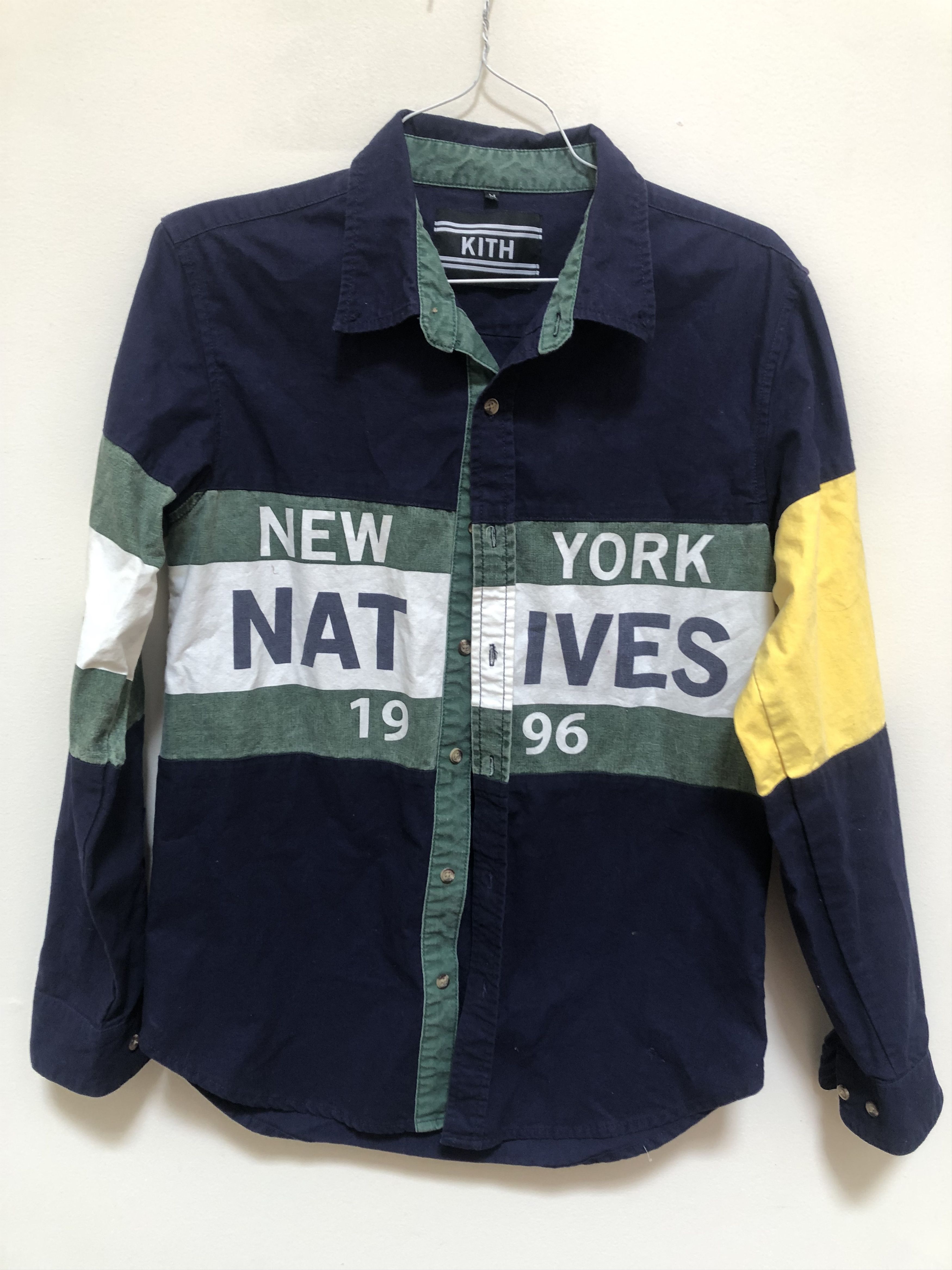 Kith KITH New York Natives Color Block Button Up RARE Size US M / EU 48-50 / 2 - 1 Thumbnail