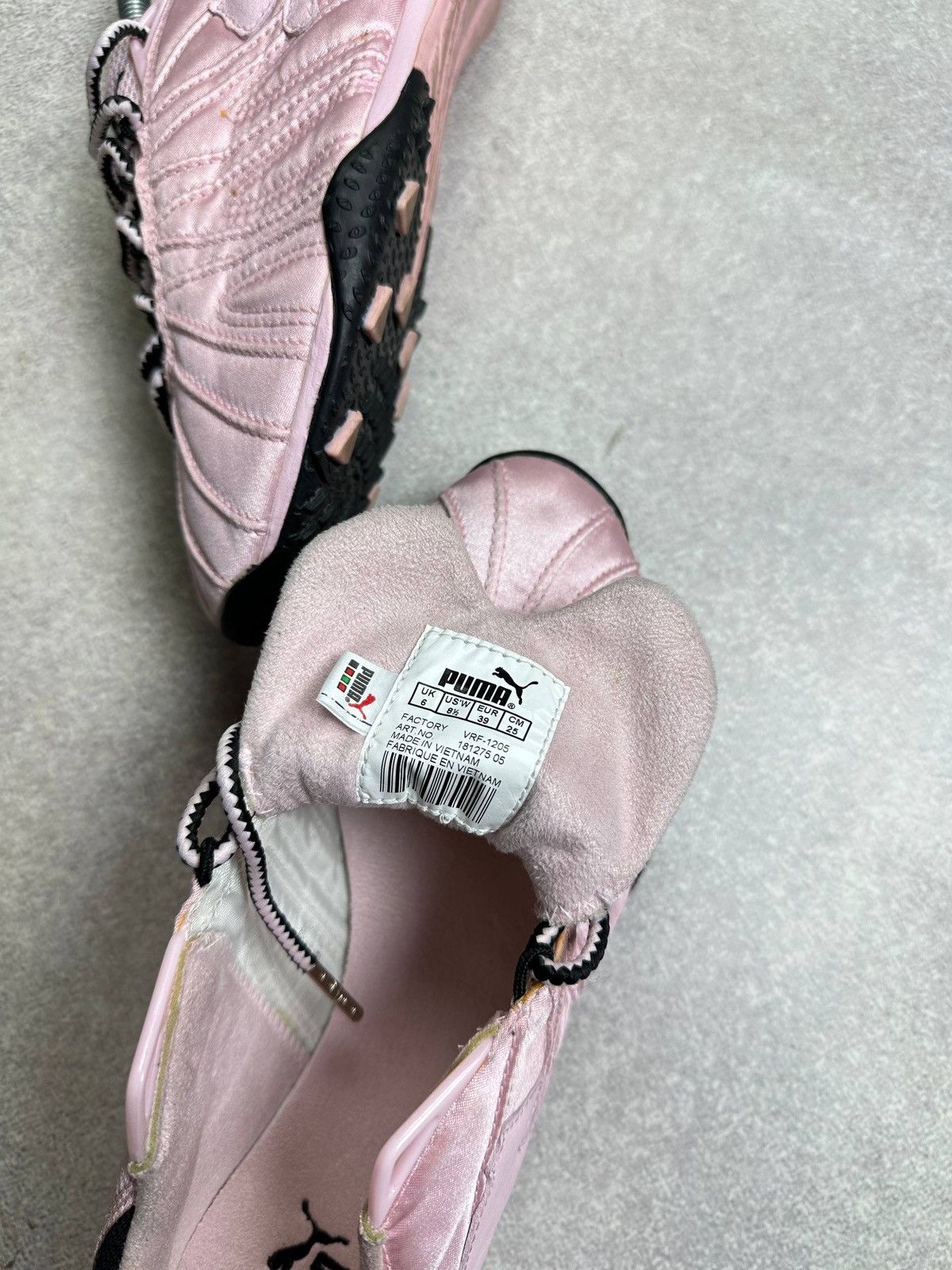 Puma 🌸 Beautiful Vintage 00s Puma Speedcat Pink Monstro Sneakers Size US 8.5 / IT 38.5 - 6 Thumbnail