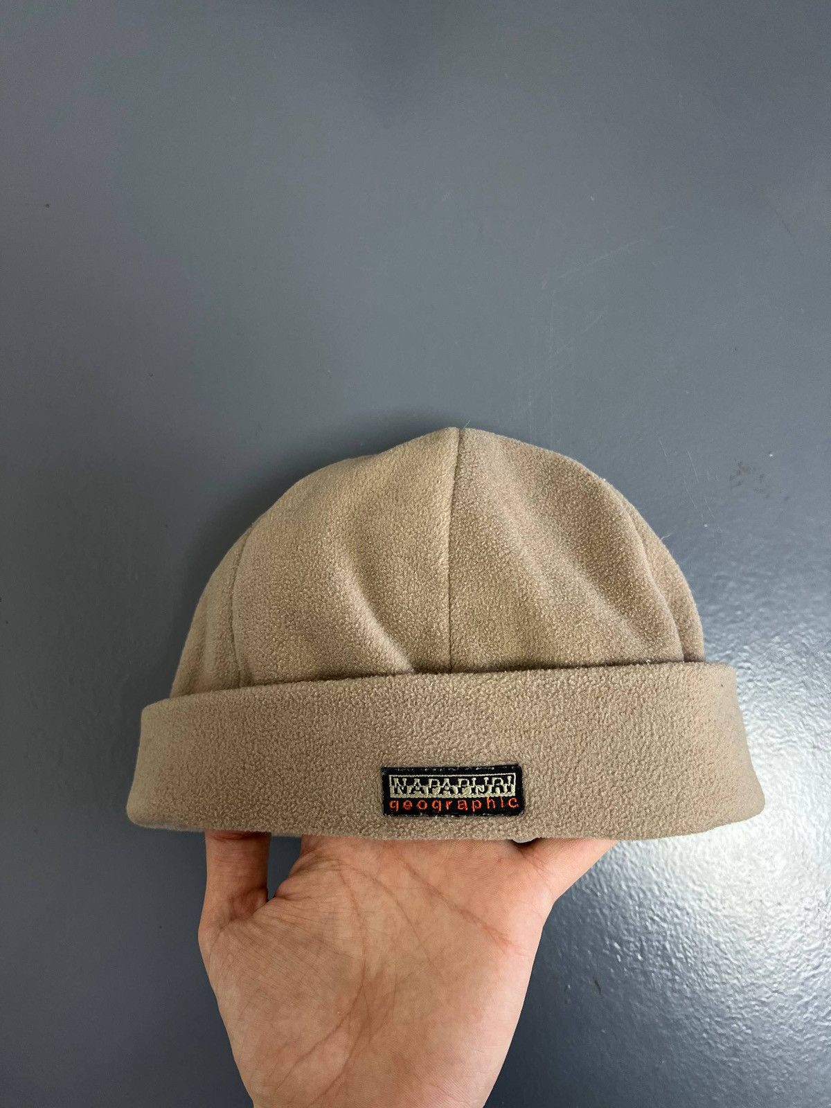 Napapijri Vintage Napapijri Geographic Fleece Hat Travel Mountain OS Size ONE SIZE - 13 Thumbnail