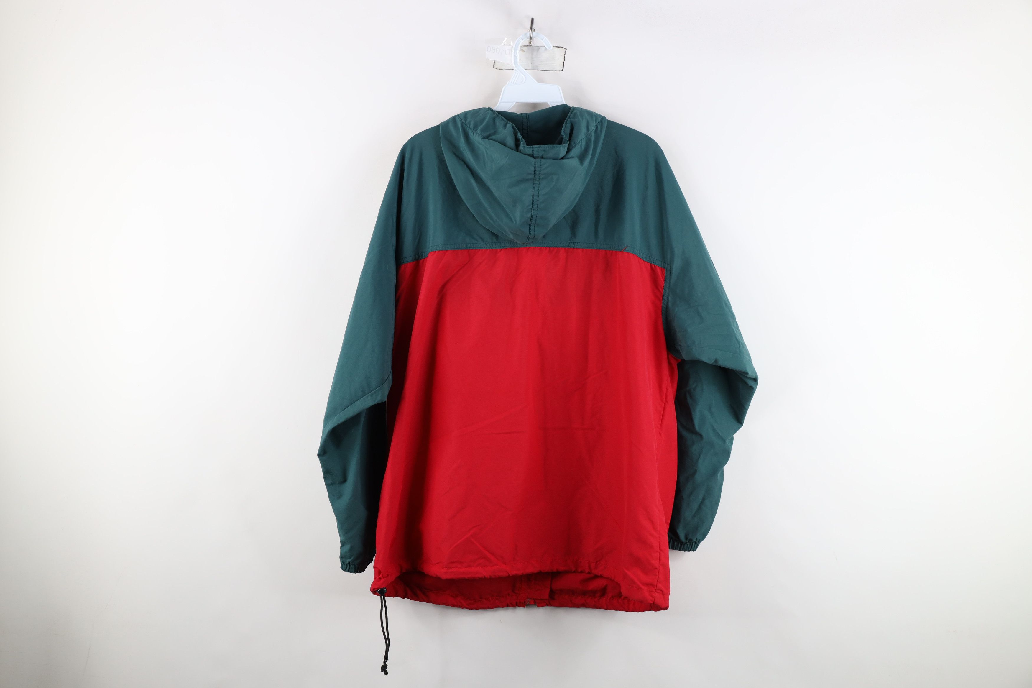 L.L. Bean × Vintage Vintage 90s LL Bean Block Hooded Windbreaker Jacket USA Size M / US 6-8 / IT 42-44 - 12 Thumbnail