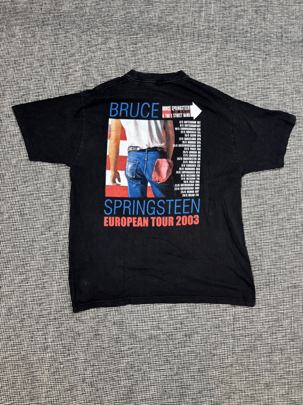 Band Tees 2003 bruce springsteen sick fader vintage t-shirt band tee Size US XL / EU 56 / 4 - 2 Thumbnail