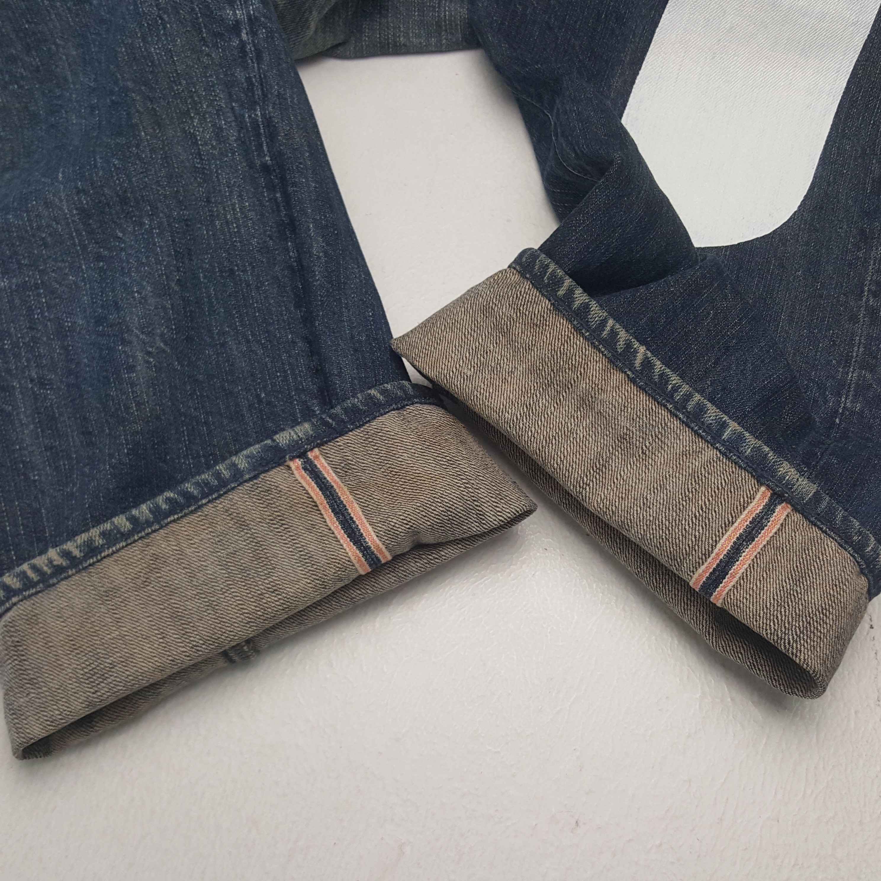 Japanese Brand × Vintage Vintage Evisu Selvedge Japanese Daicock Custom Denim Jeans Size US 31 - 14 Thumbnail