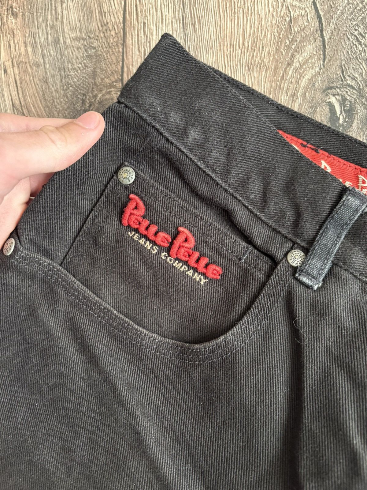 Pelle Pelle × Vintage Pelle Pelle Vintage Distressed Baggy Wide Carpenter Denim Size US 34 / EU 50 - 8 Thumbnail
