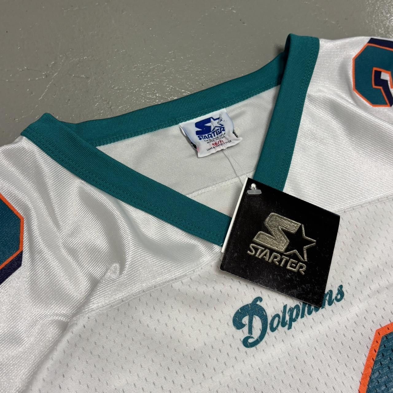 Starter Vintage Miami Dolphins Abdul Karim Al-Jabbar Starter Jersey Size US M / EU 48-50 / 2 - 2 Thumbnail