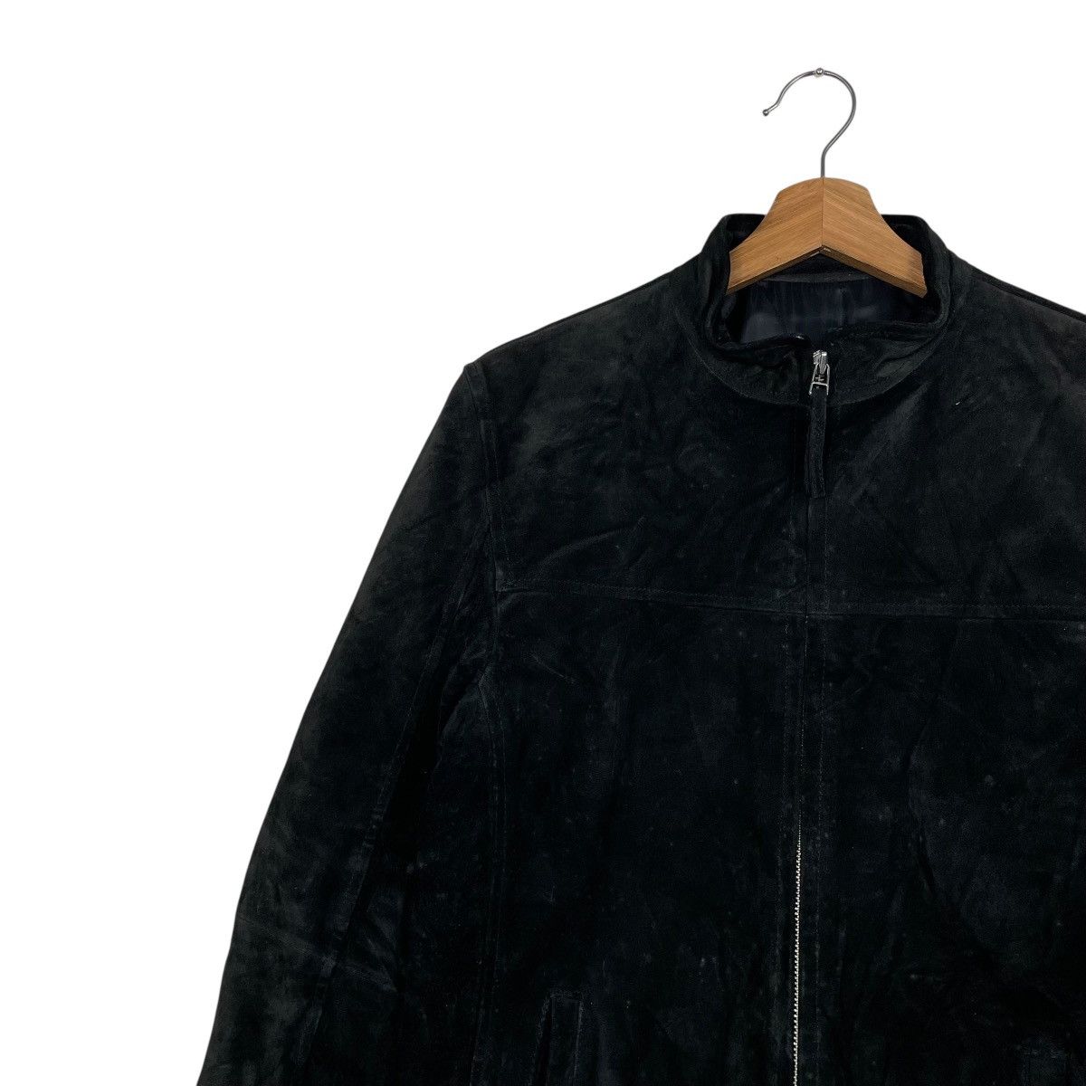 ABAHOUSE Abahouse Suede Leather Jacket Size US M / EU 48-50 / 2 - 6 Thumbnail