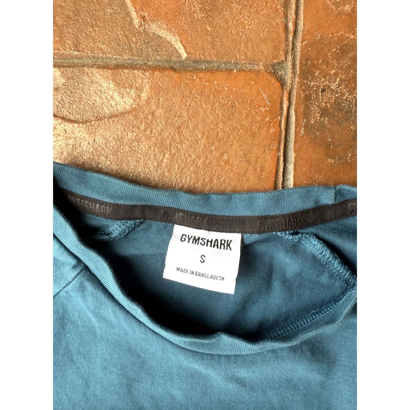 Gymshark VINTAGE Gymshark Long T-Shirt Blue Spell Out Short Sleeve Workout Gym Women’s Small Size S / US 4 / IT 40 - 2 Thumbnail