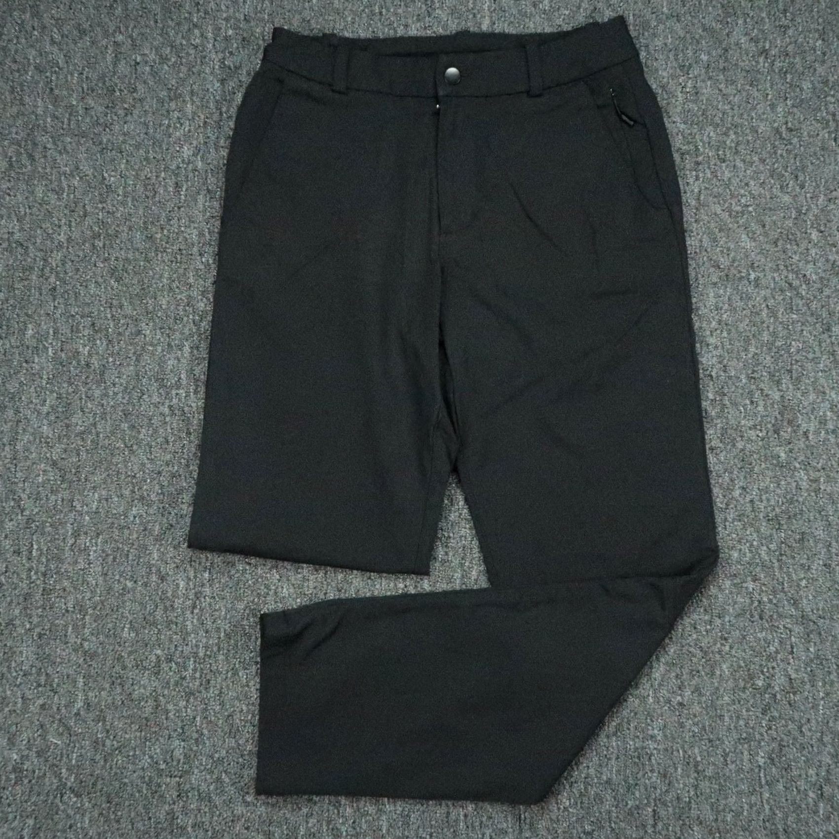 Lululemon Lululemon Pants Mens 28x31 Black Stretch Chino Zip Pocket Trouser Golf Shirt Pants Category: Pants Size US 28 / EU 44 - 2 Thumbnail