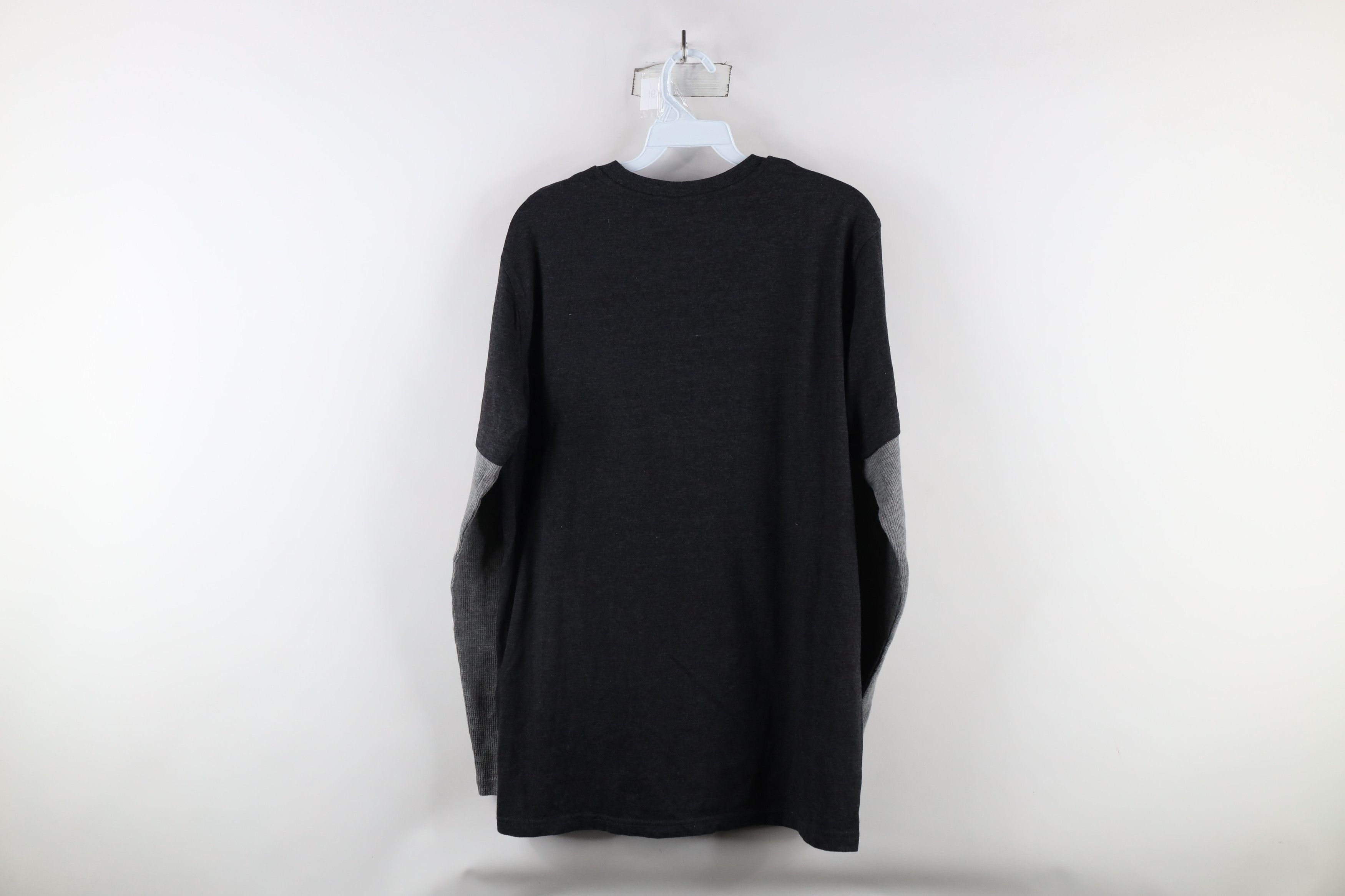 Vintage Y2K Waffle Knit Call of Duty Black OPS III T-Shirt Gray Size US L / EU 52-54 / 3 - 7 Thumbnail