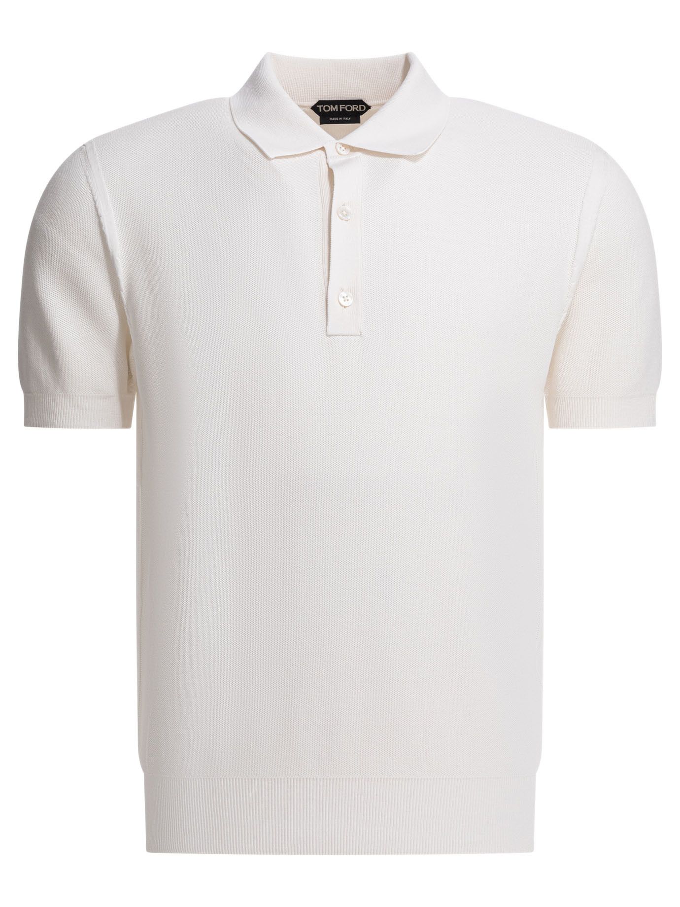 Tom Ford Tom Ford Silk And Cotton Pique Polo Shirt tag size 54 Men - USA Duties Paid Size US L / EU 52-54 / 3 - 1 Thumbnail