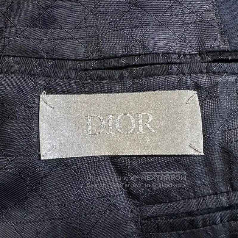 Dior Dior Men's Long Sleeve Blue Wool Embroidered Coat . Size US M / EU 48-50 / 2 - 5 Thumbnail