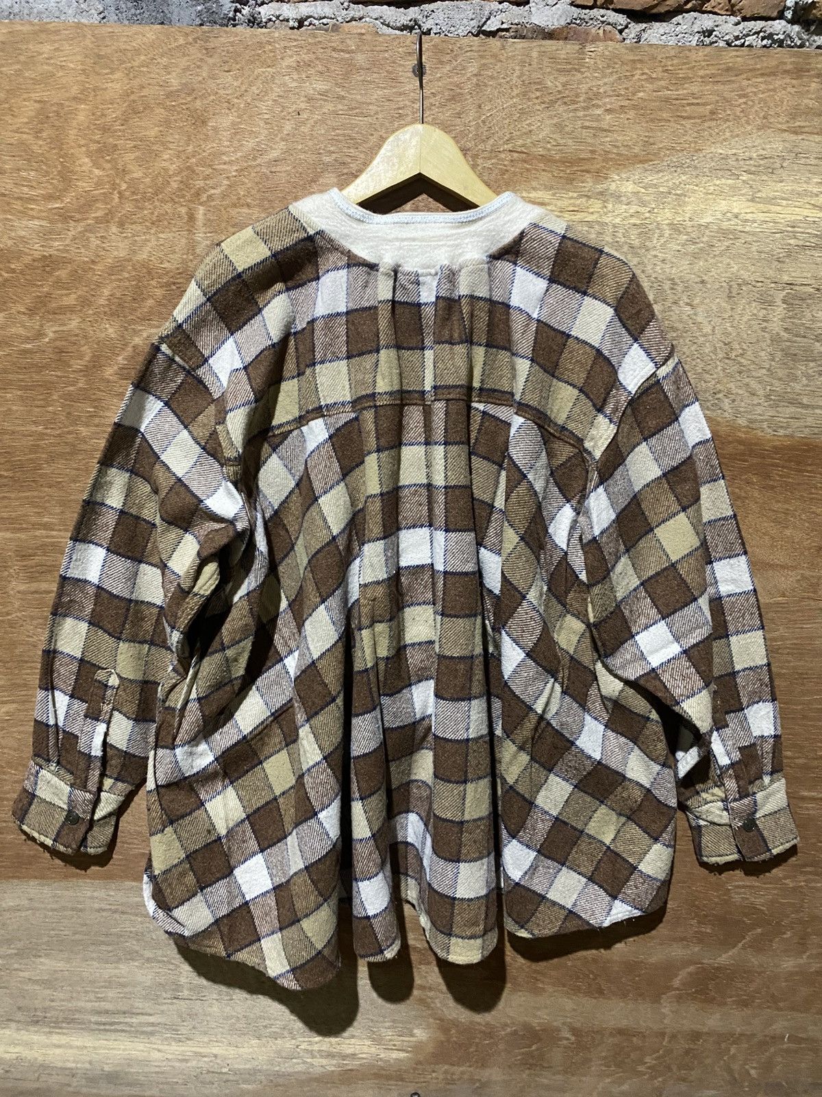 Japanese Brand 💸BINDING OFFER💸 GO TO HOLLYWOOD KAPITAL STYLE UNIQUE FLANNEL Size US XL / EU 56 / 4 - 2 Thumbnail