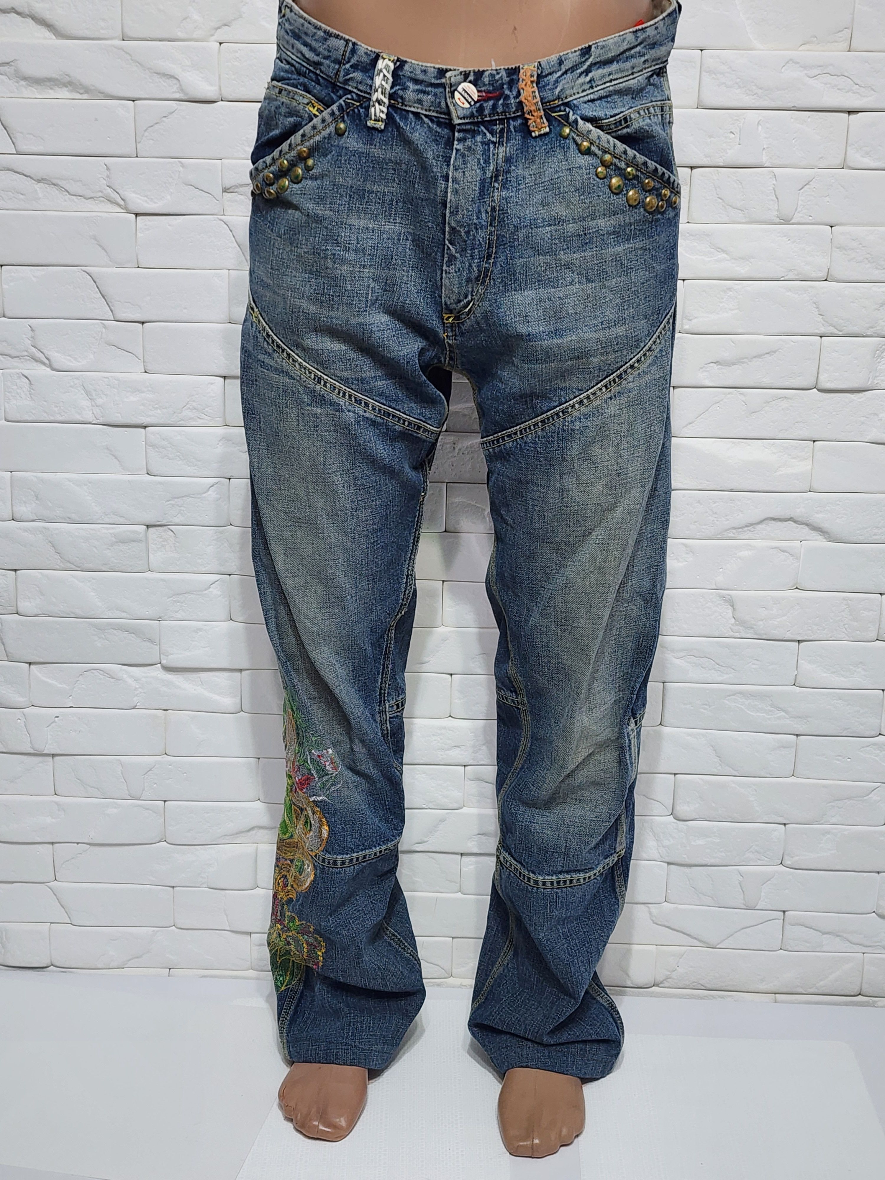 Denim & Co. × Mason's Stylish women's denim pants. Size 32" / US 10 / IT 46 - 1 Thumbnail