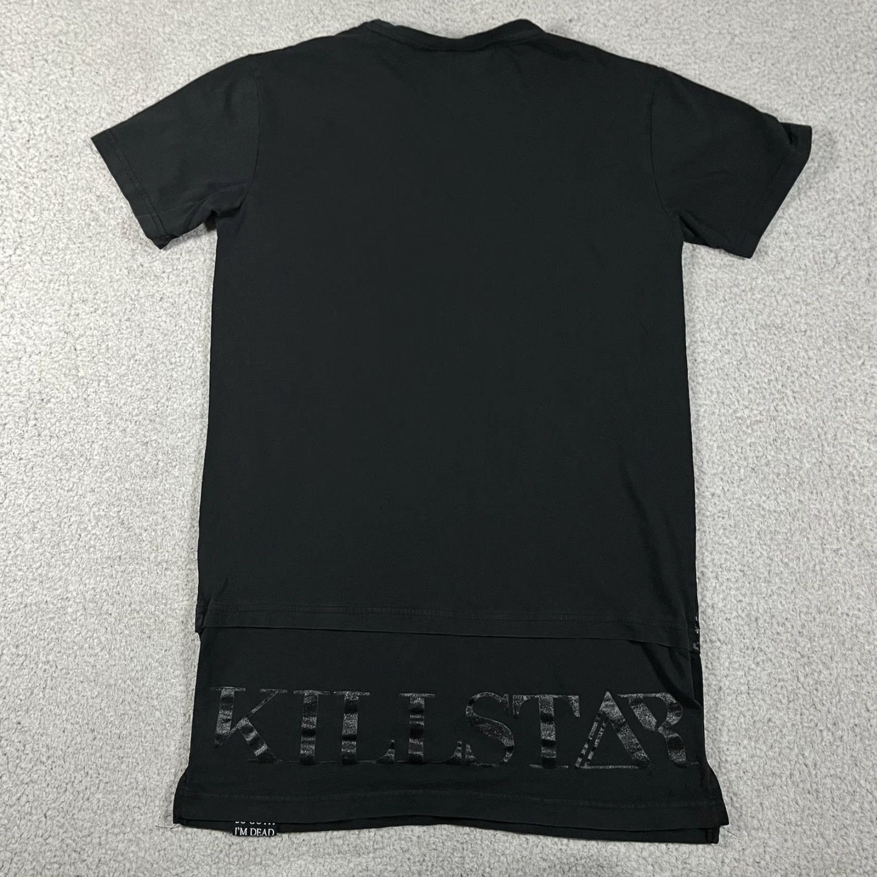 Killstar KILLSTAR Shirt Womens Small Black Graphic Short Sleeve Alt Goth Grunge Punk Size S / US 4 / IT 40 - 6 Thumbnail