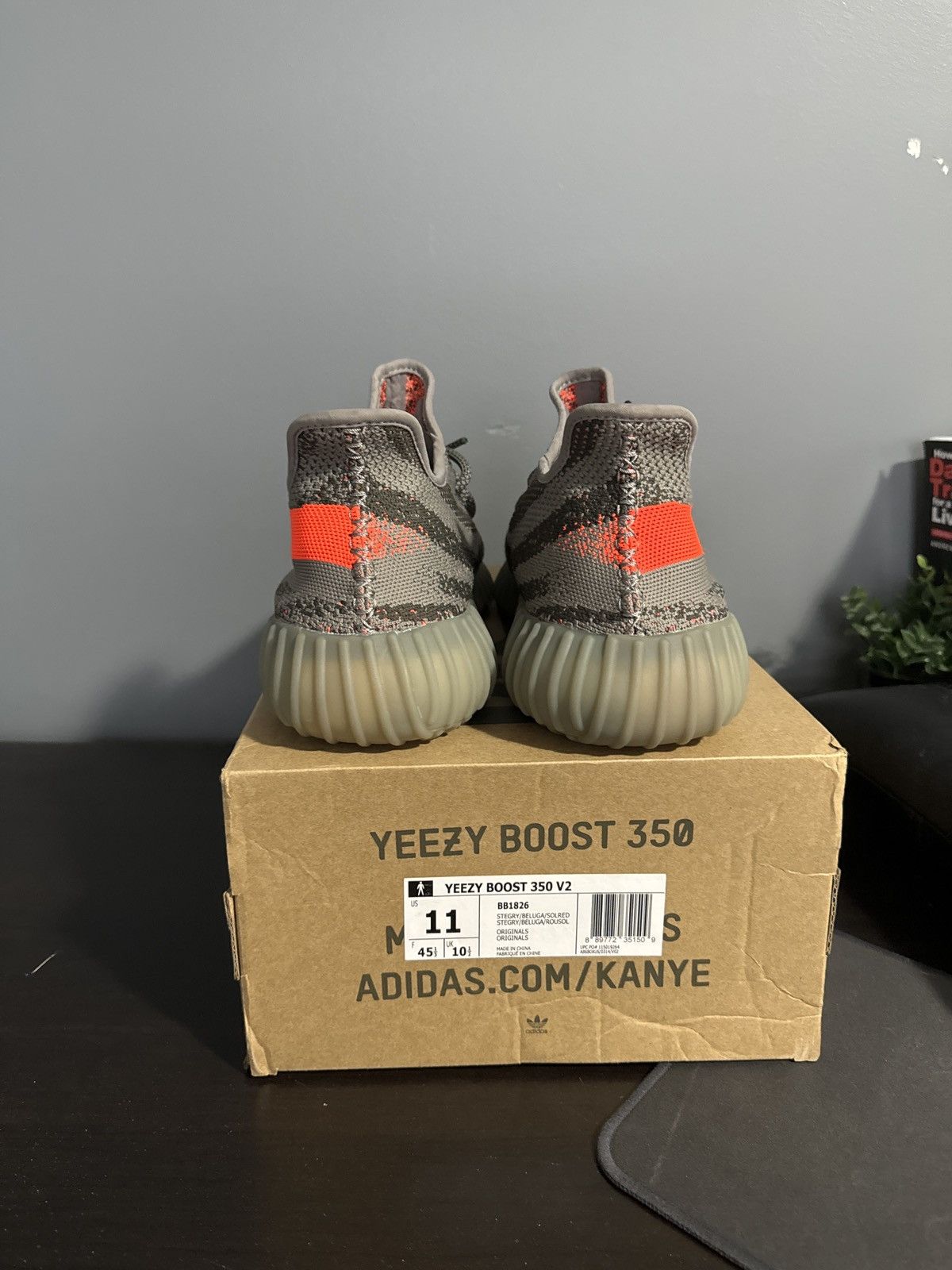Adidas Rare OG Yeezy Boost 350 Beluga V2 Not Reflective Size US 11 / EU 44 - 7 Thumbnail
