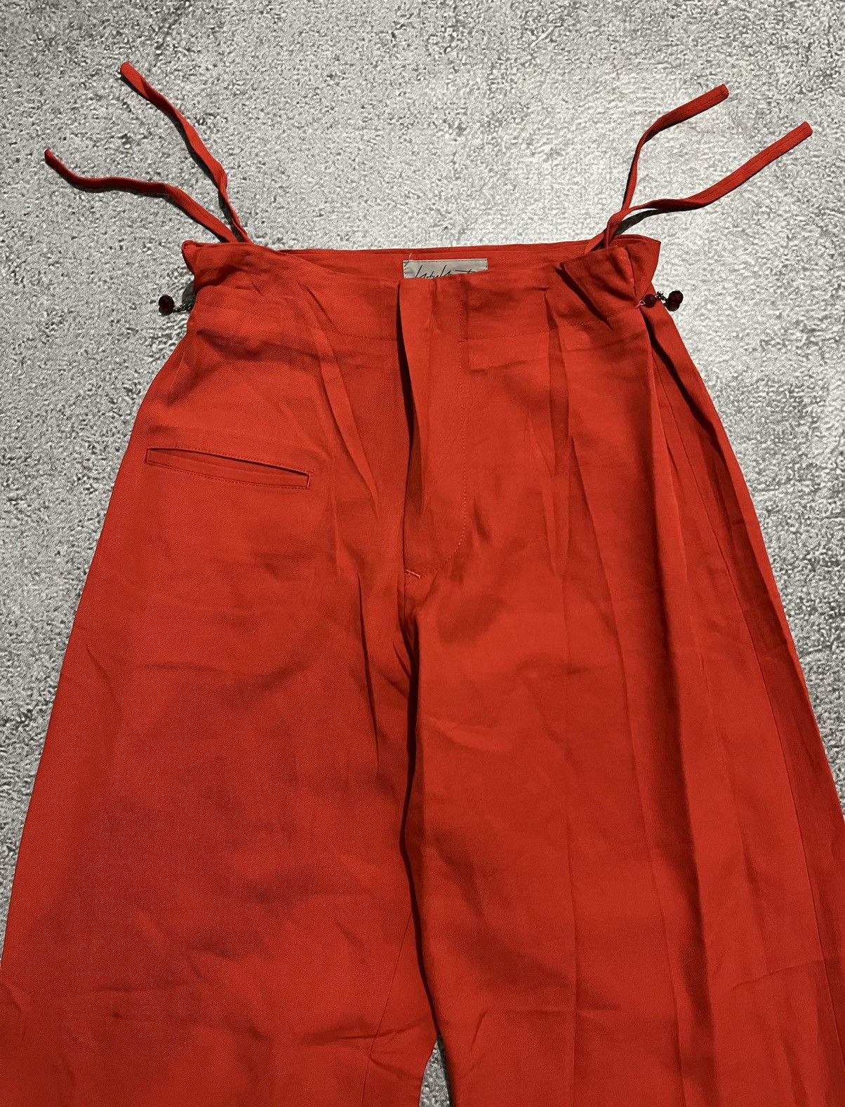 Yohji Yamamoto SS 2005 RUNWAY YOHJI YAMAMOTO FLARED PANTS Size US 29 - 6 Thumbnail